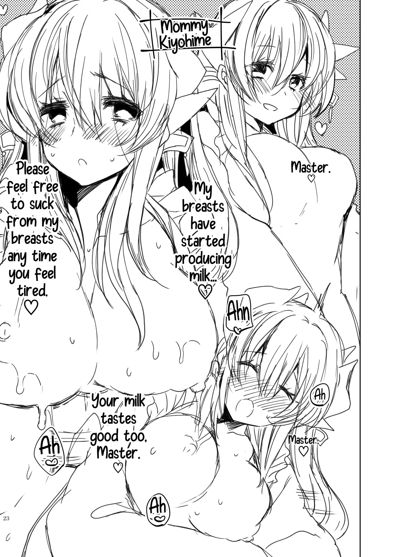 Uchi no Kiyohime wa Mama 4 | My Kiyohime is a Mommy 4 – Chapter 1 – page 23