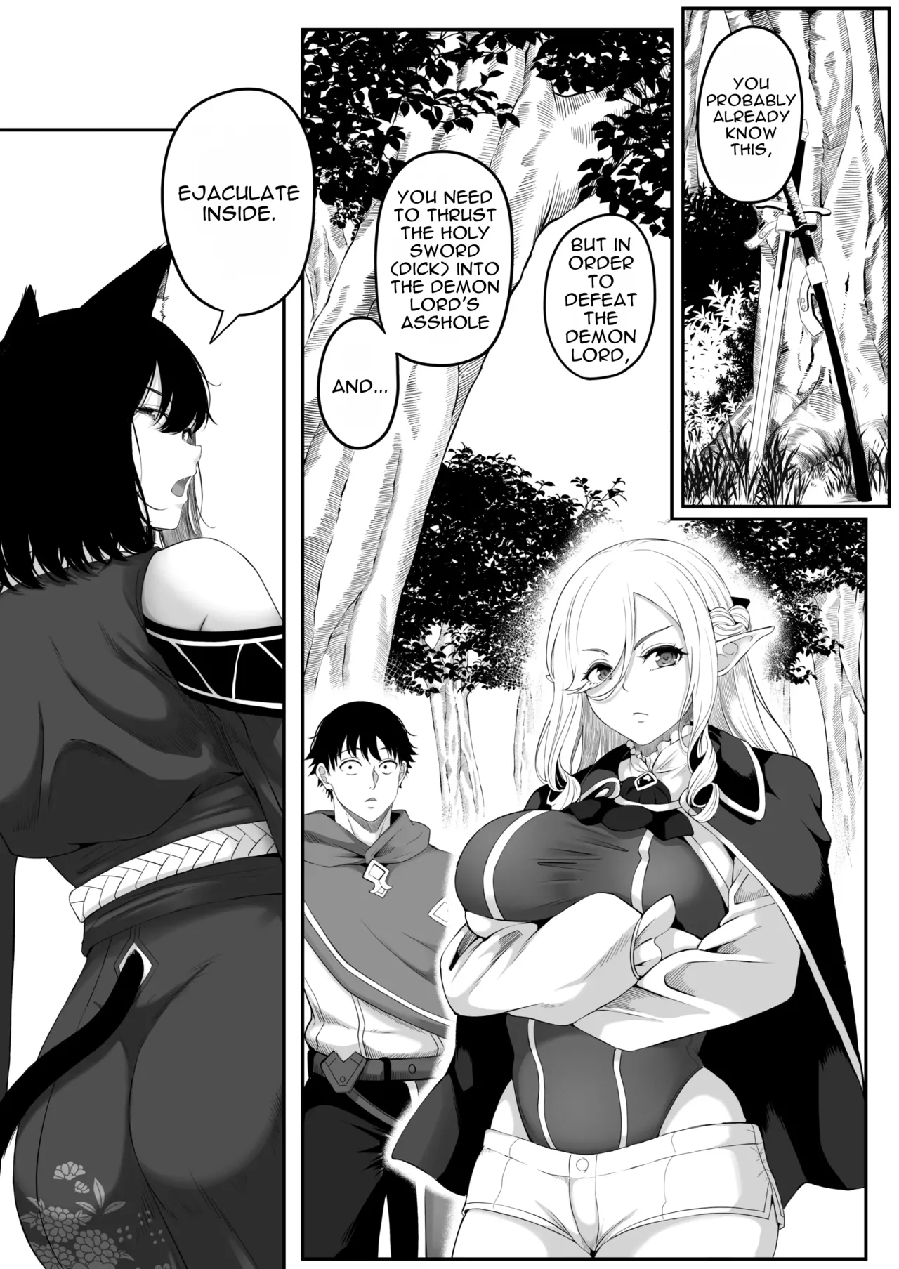 Isekai Anal Monogatari 2 ~Neko Kemonohito Hen~ | Anal Odyssey In Another World 2 ~ Cat Girl Edition ~ – Chapter 1 – page 21