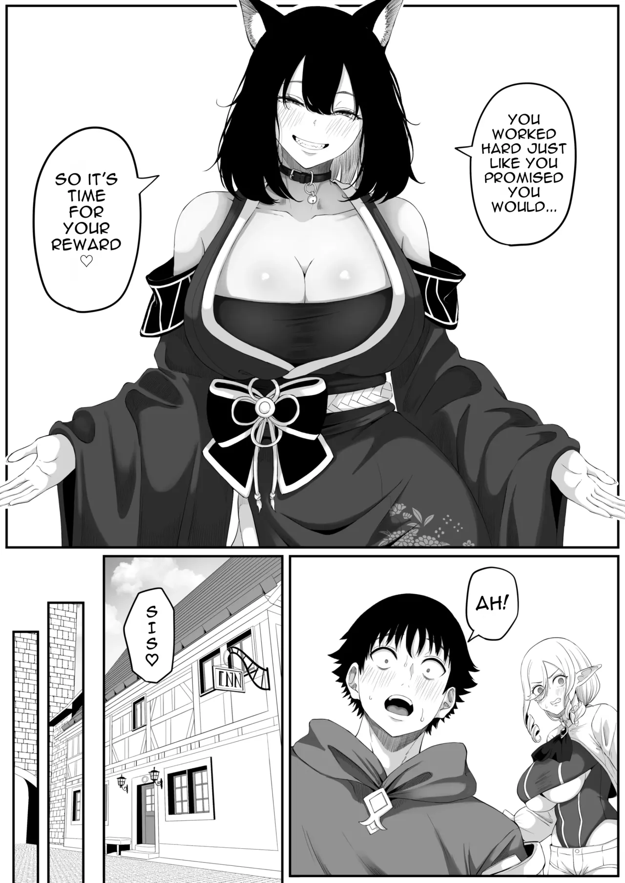 Isekai Anal Monogatari 2 ~Neko Kemonohito Hen~ | Anal Odyssey In Another World 2 ~ Cat Girl Edition ~ – Chapter 1 – page 38