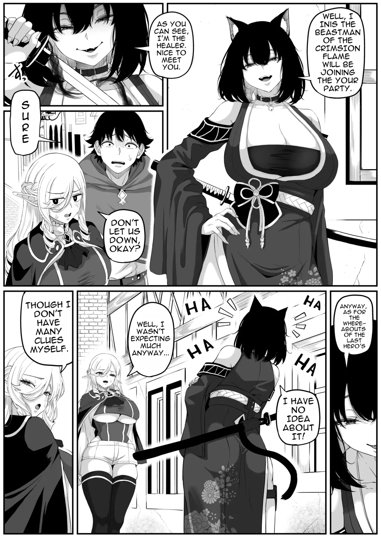 Isekai Anal Monogatari 2 ~Neko Kemonohito Hen~ | Anal Odyssey In Another World 2 ~ Cat Girl Edition ~ – Chapter 1 – page 77