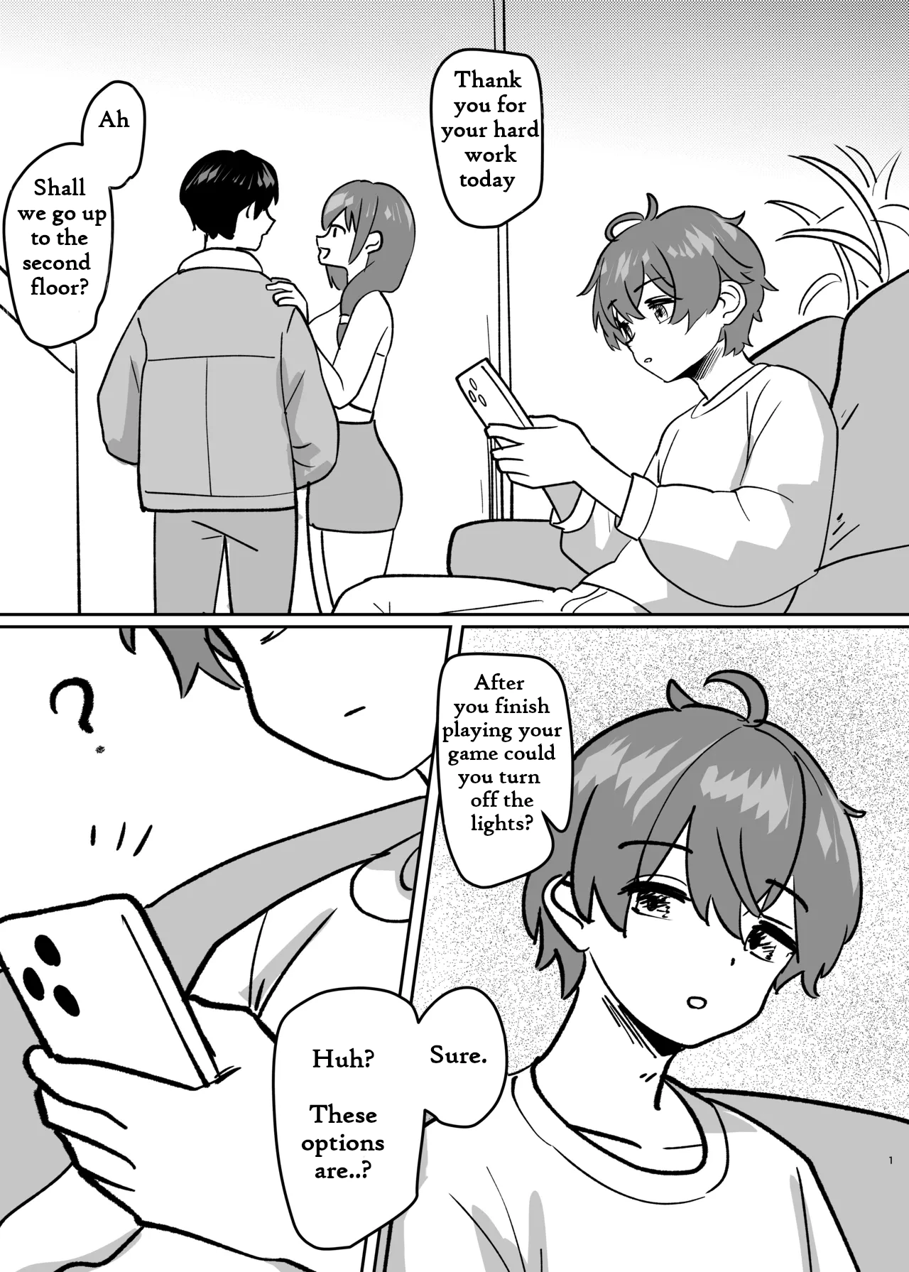 My body split into two sisters TSF — preview page 2