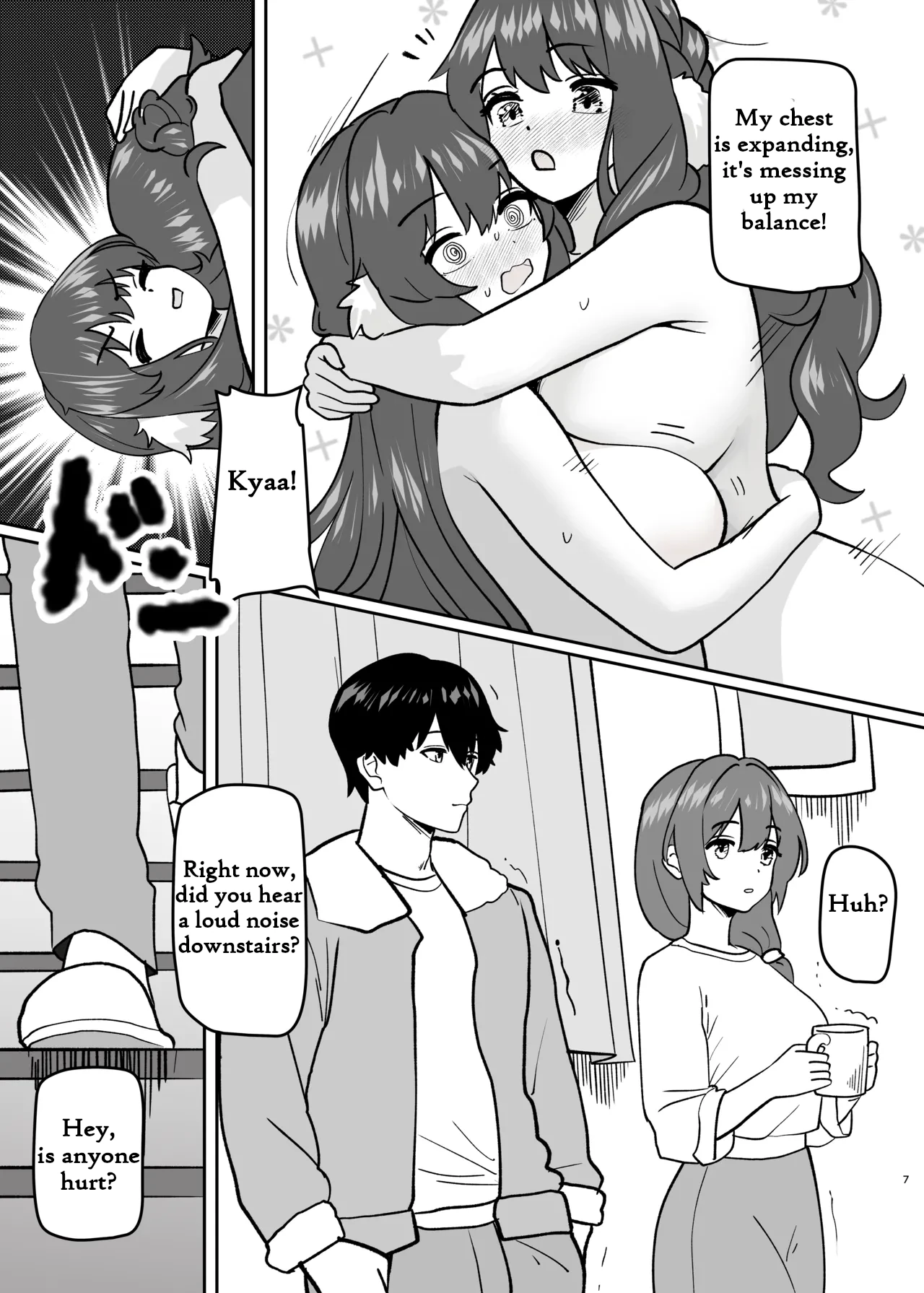 My body split into two sisters TSF — preview page 8