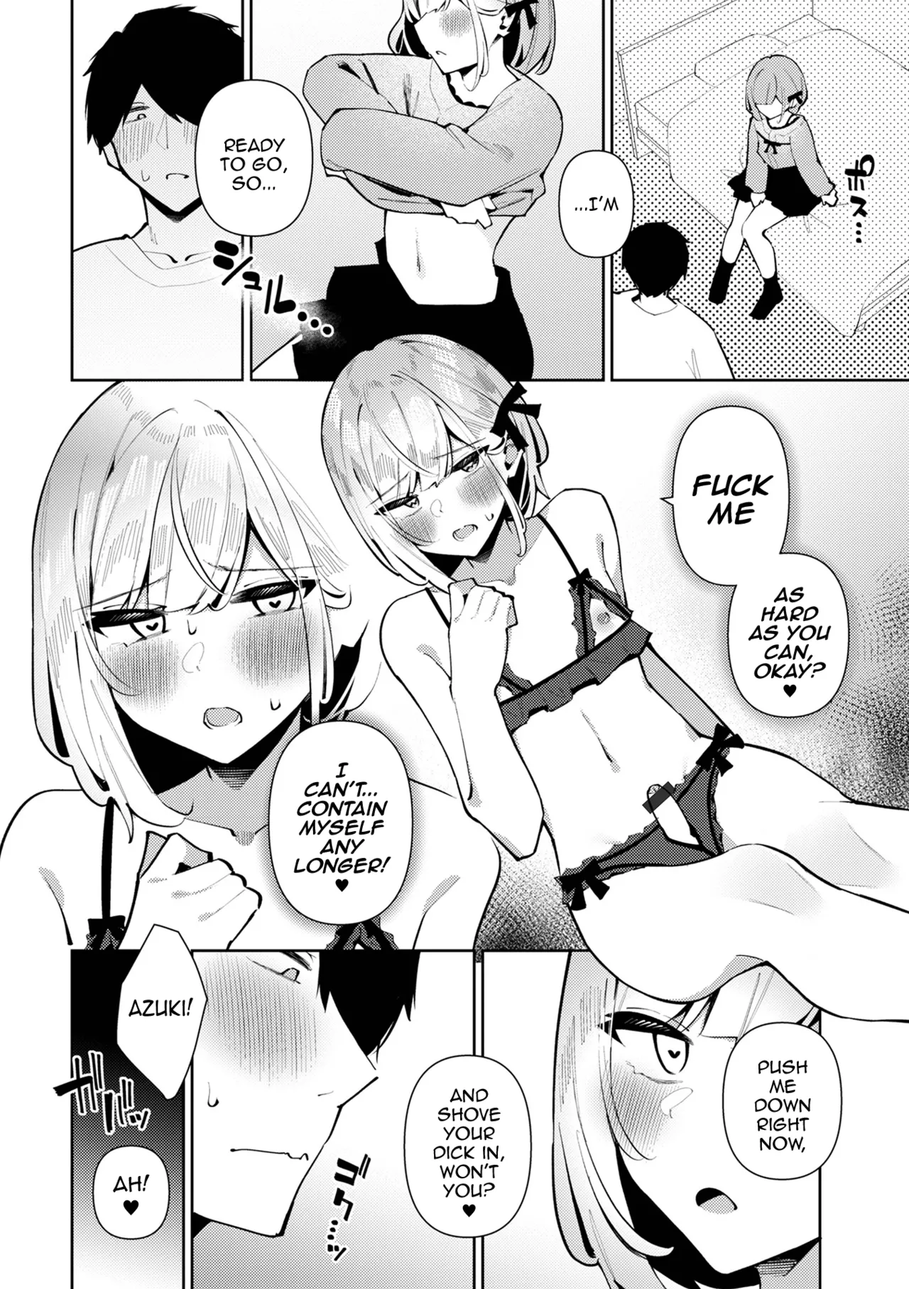 Kinyoku Sengen! Azuki-kun — preview page 6