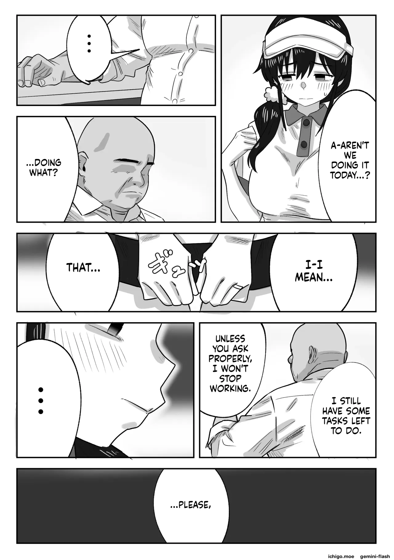 The Story of How I Covered My Daughter’s Shift at Work and Got Sexually Awakened by the Manager – Chapter 1 – page 40