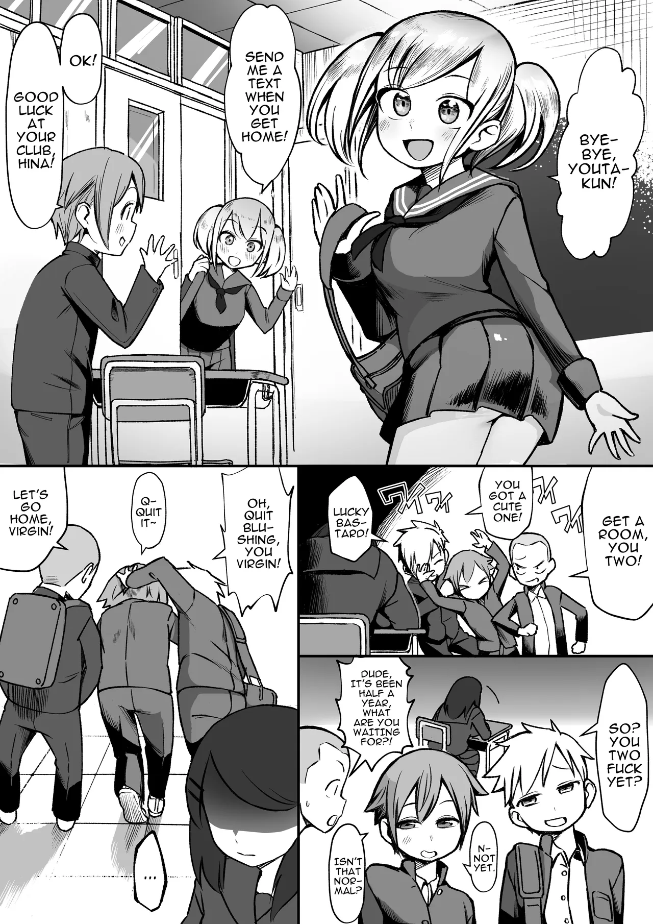 Bakunyuu Inkya wa Gyaku NTR-ru!! Soushuuhen | Busty Introvert Reverse NTR Cucks Me!! Compilation — preview page 3