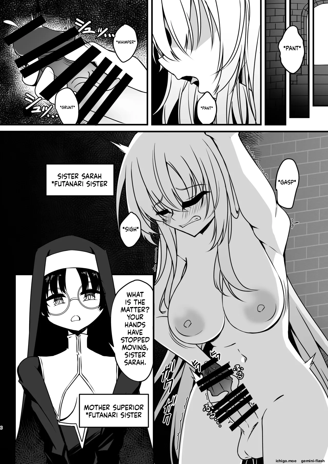 Futanari Sister Jibatsu Koukai Ruined Orgasm Onanie — preview page 5