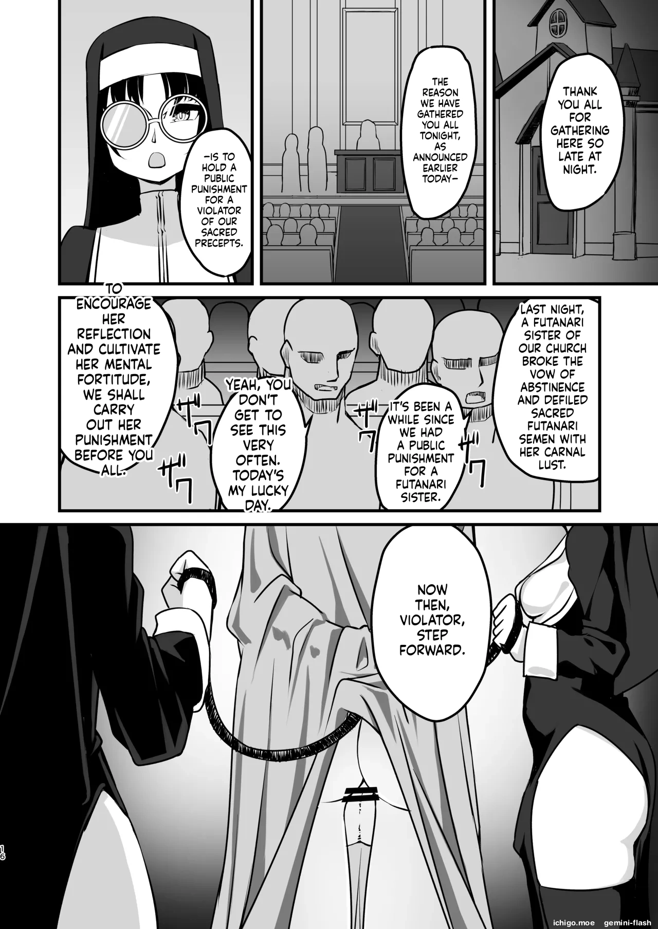 Futanari Sister Jibatsu Koukai Ruined Orgasm Onanie — preview page 15