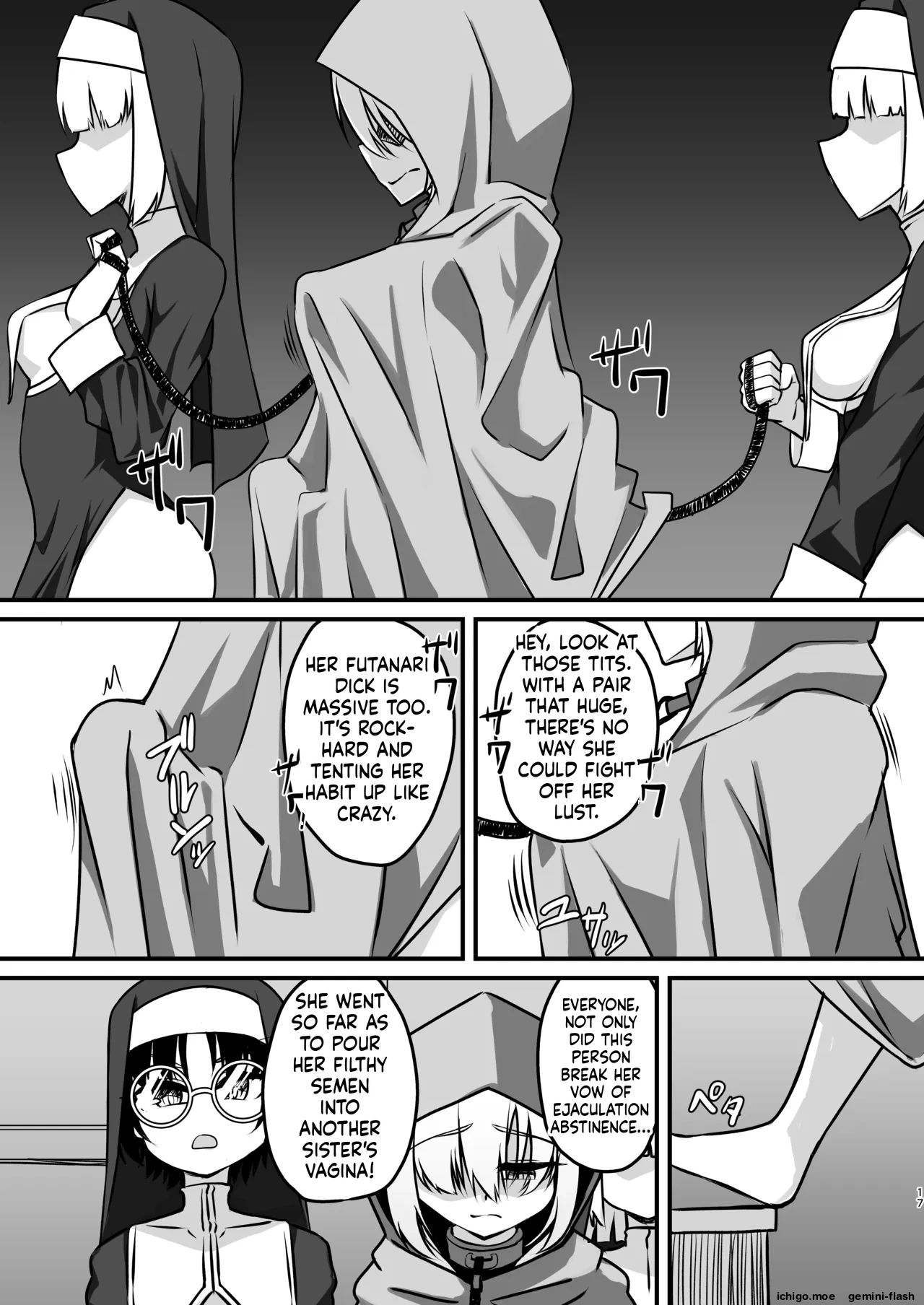 Futanari Sister Jibatsu Koukai Ruined Orgasm Onanie — preview page 16