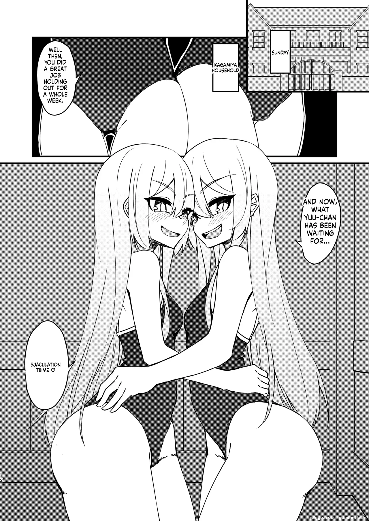 Mikaguuland ] Futanari in kya Musume ga Do-S Futago Shimai ni Omocha ni Sareru Hanashi 2 — preview page 11
