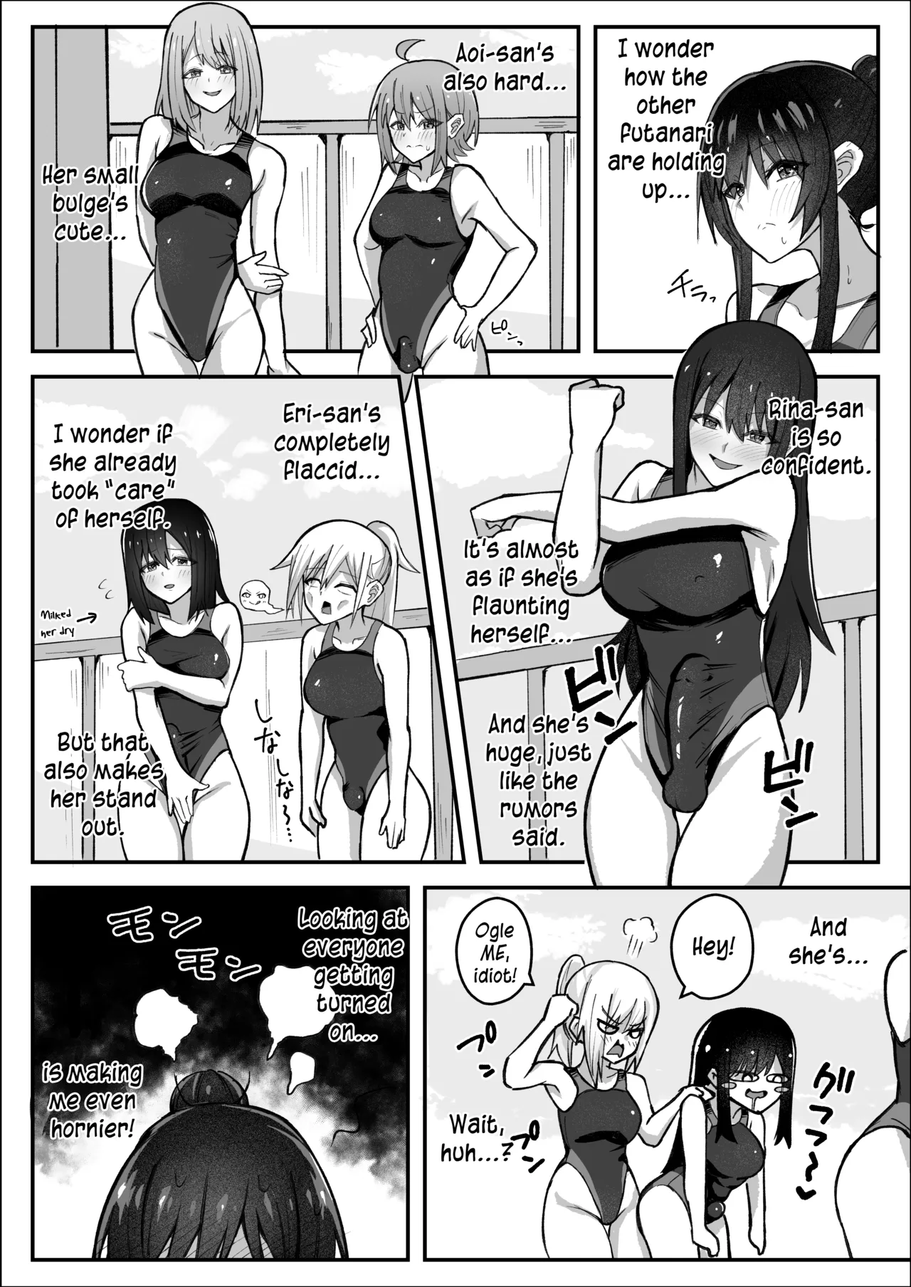 Futanari Iinchou wa Tomodachi ni Yokujou Shitakunai! | The Futanari Class President Doesn’t Want to Give In! — preview page 6