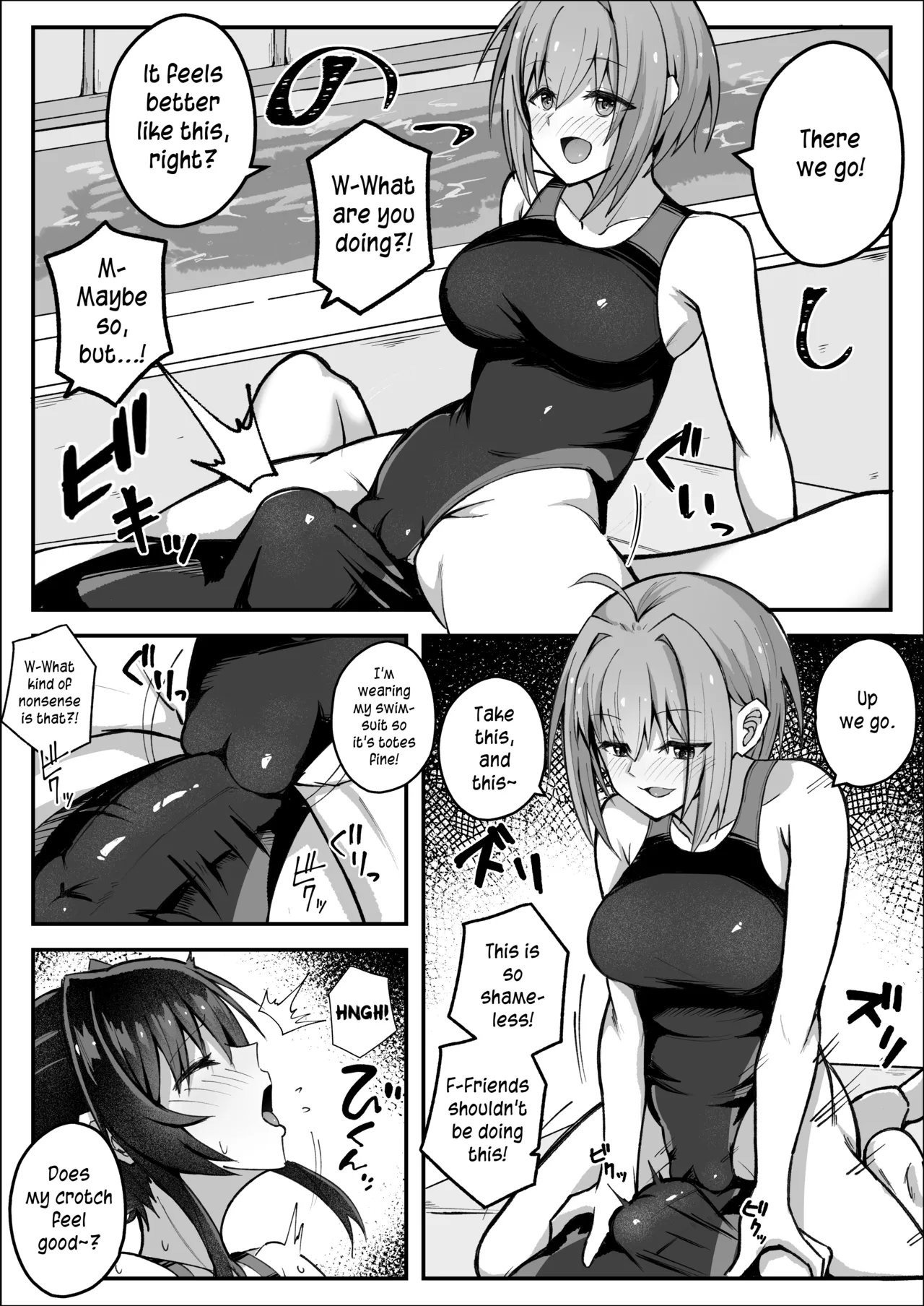 Futanari Iinchou wa Tomodachi ni Yokujou Shitakunai! | The Futanari Class President Doesn’t Want to Give In! — preview page 12