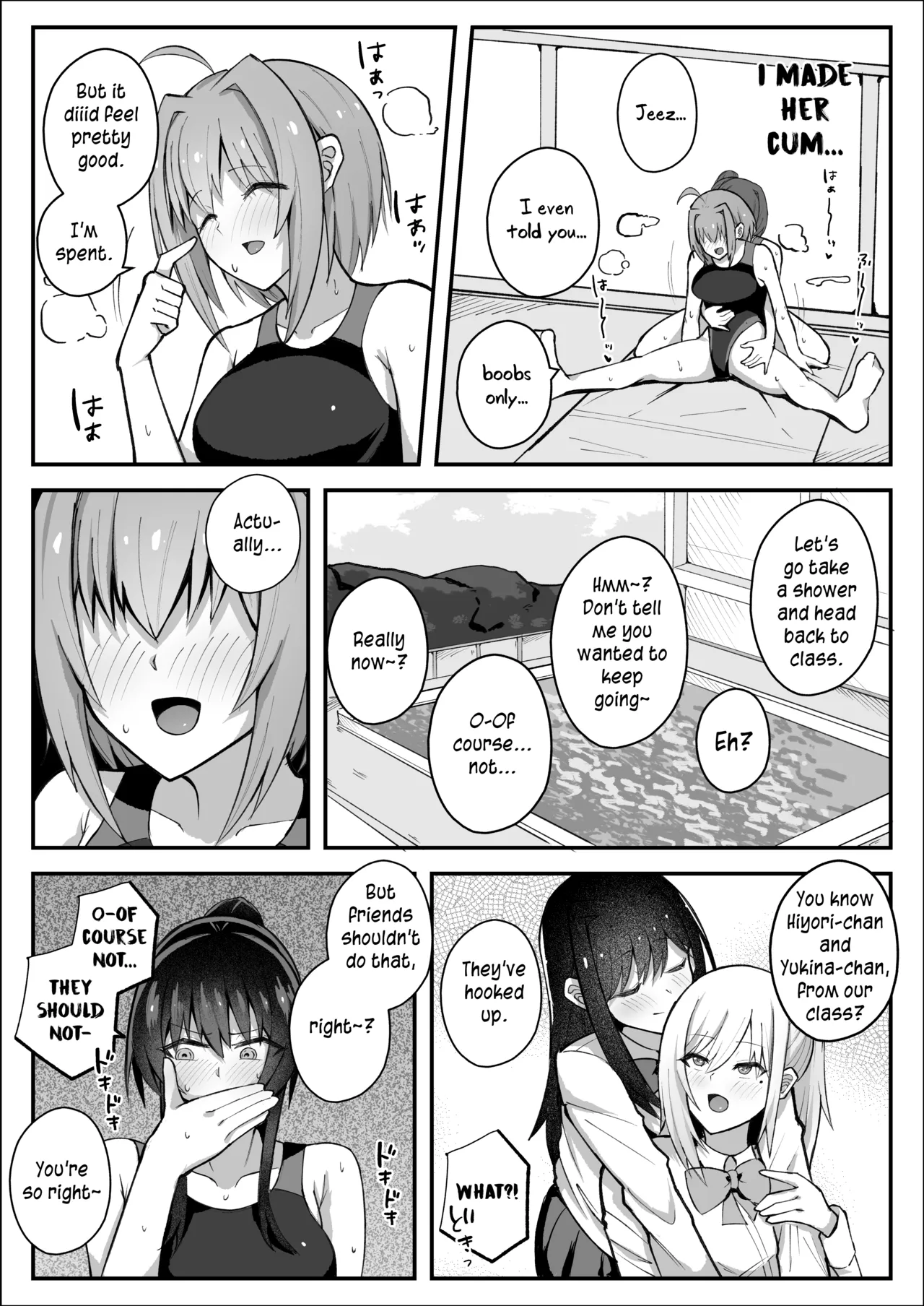Futanari Iinchou wa Tomodachi ni Yokujou Shitakunai! | The Futanari Class President Doesn’t Want to Give In! – Chapter 1 – page 22