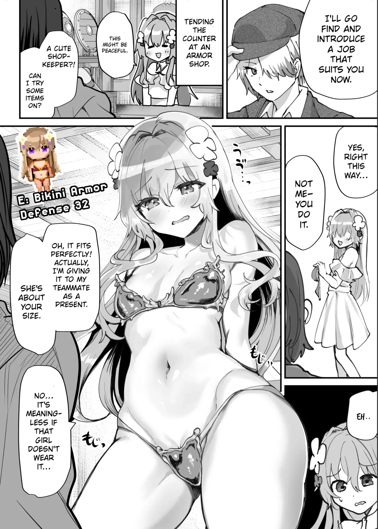 Ero RPG no Onna Shujinkou ni TS Tensei Shitara… ~Machi Ero Event & Haiboku Ecchi de Shojo Soushitsu~ — preview page 18