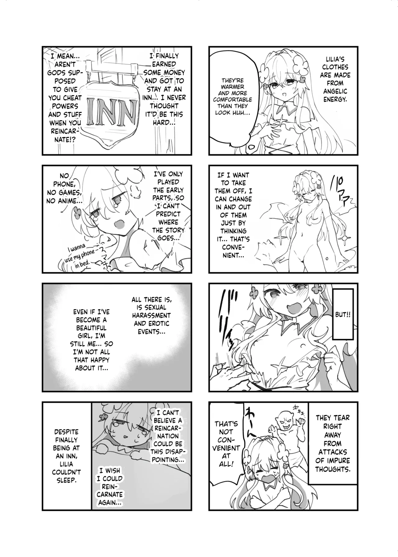 Ero RPG no Onna Shujinkou ni TS Tensei Shitara… ~Machi Ero Event & Haiboku Ecchi de Shojo Soushitsu~ – Chapter 1 – page 55