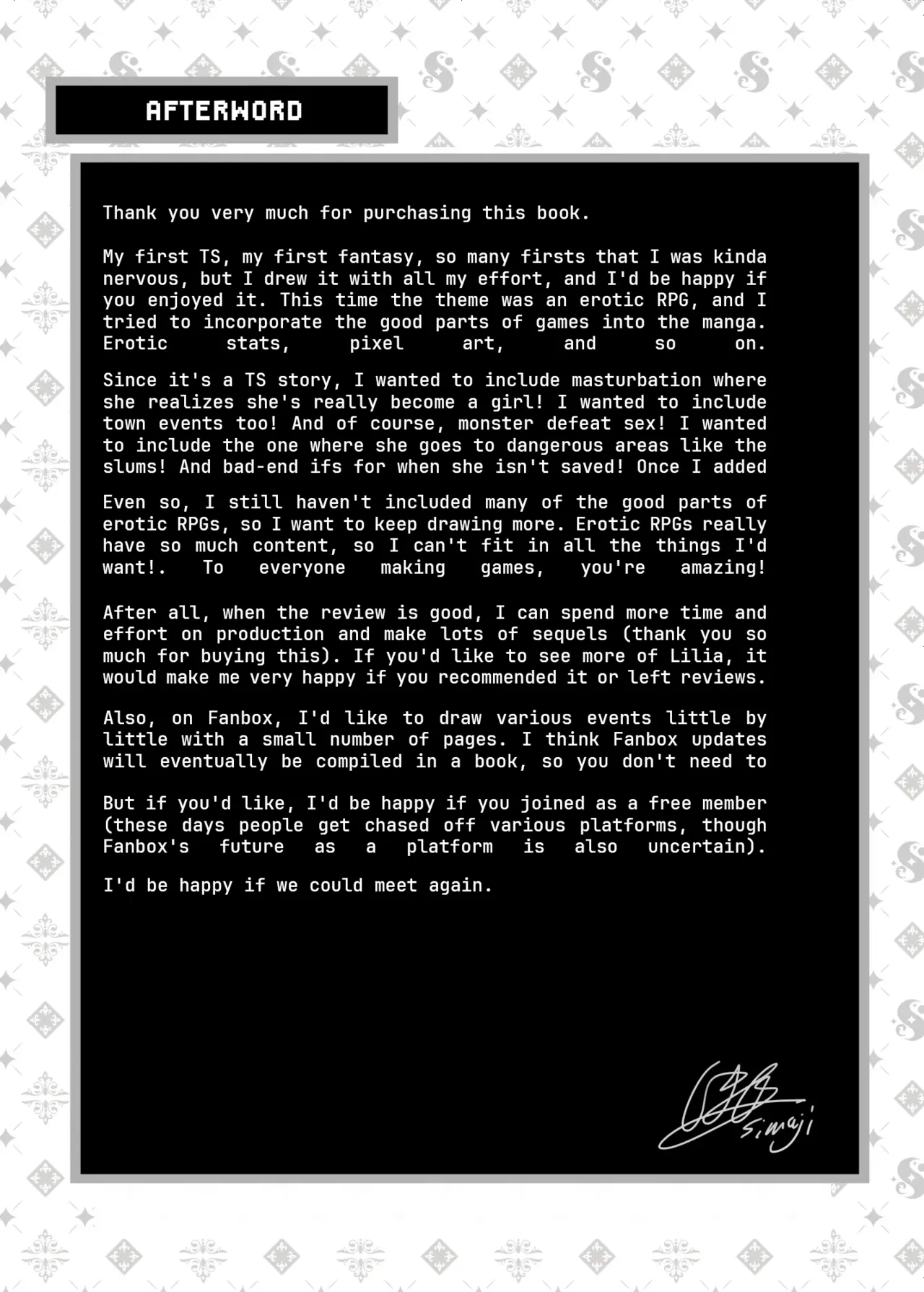 Ero RPG no Onna Shujinkou ni TS Tensei Shitara… ~Machi Ero Event & Haiboku Ecchi de Shojo Soushitsu~ – Chapter 1 – page 64