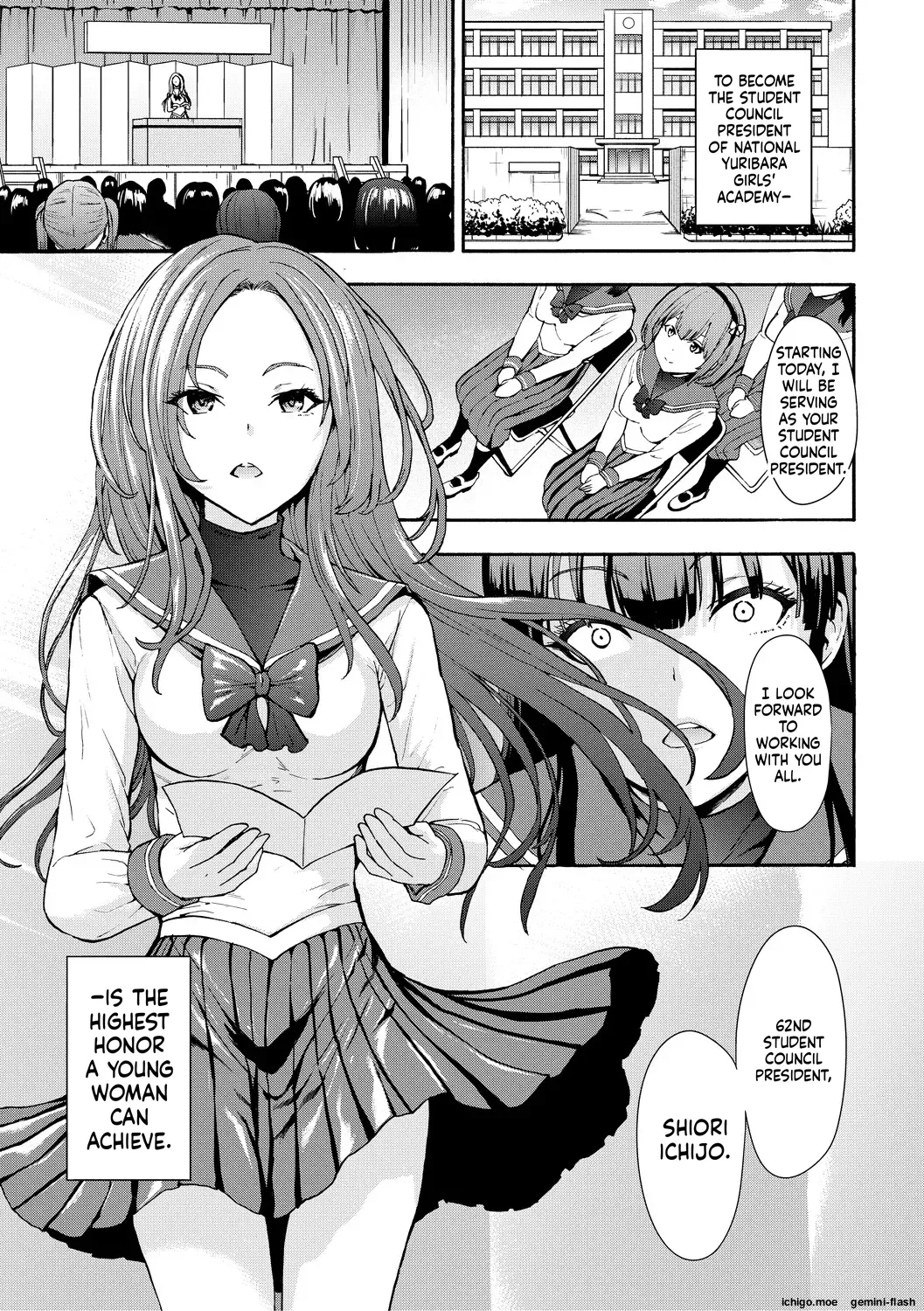 Yami Seito Kaichou – Dark student council president — preview page 3