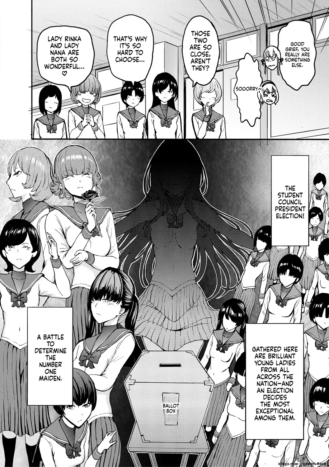 Yami Seito Kaichou – Dark student council president — preview page 8