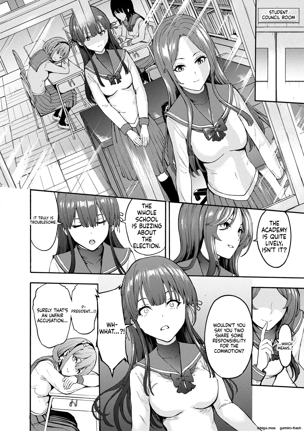 Yami Seito Kaichou – Dark student council president — preview page 10