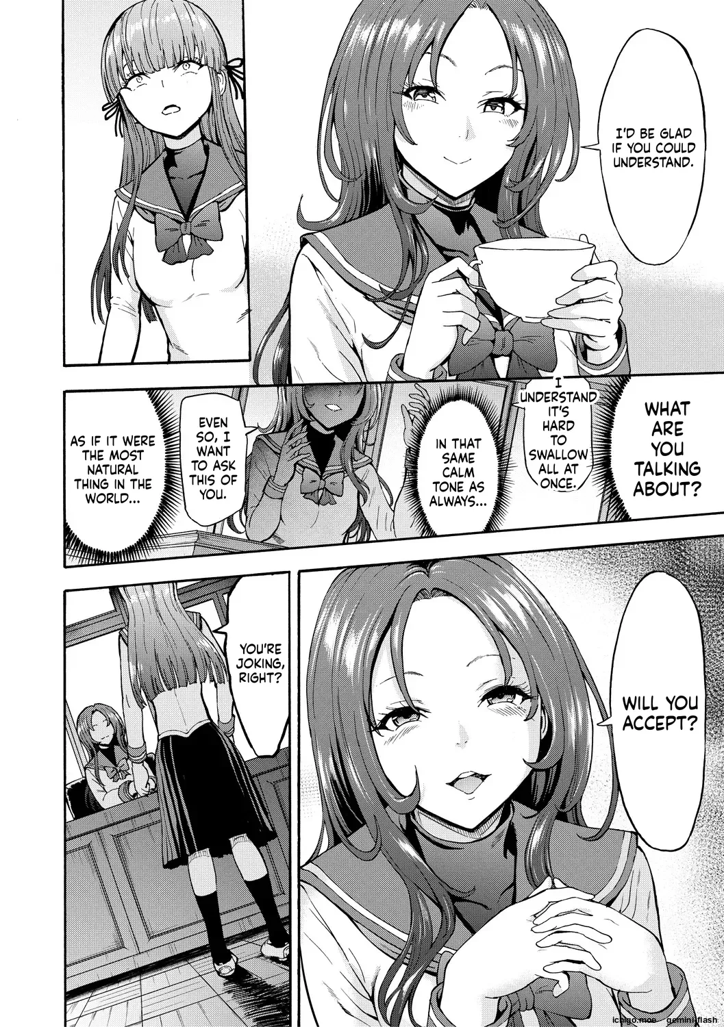 Yami Seito Kaichou – Dark student council president – Chapter 1 – page 56