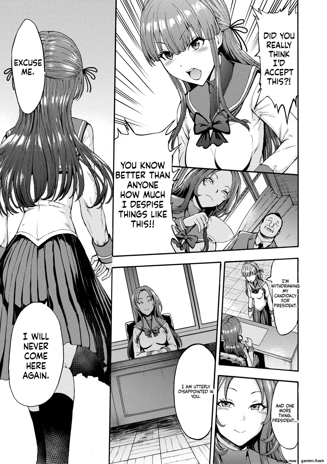 Yami Seito Kaichou – Dark student council president – Chapter 1 – page 57