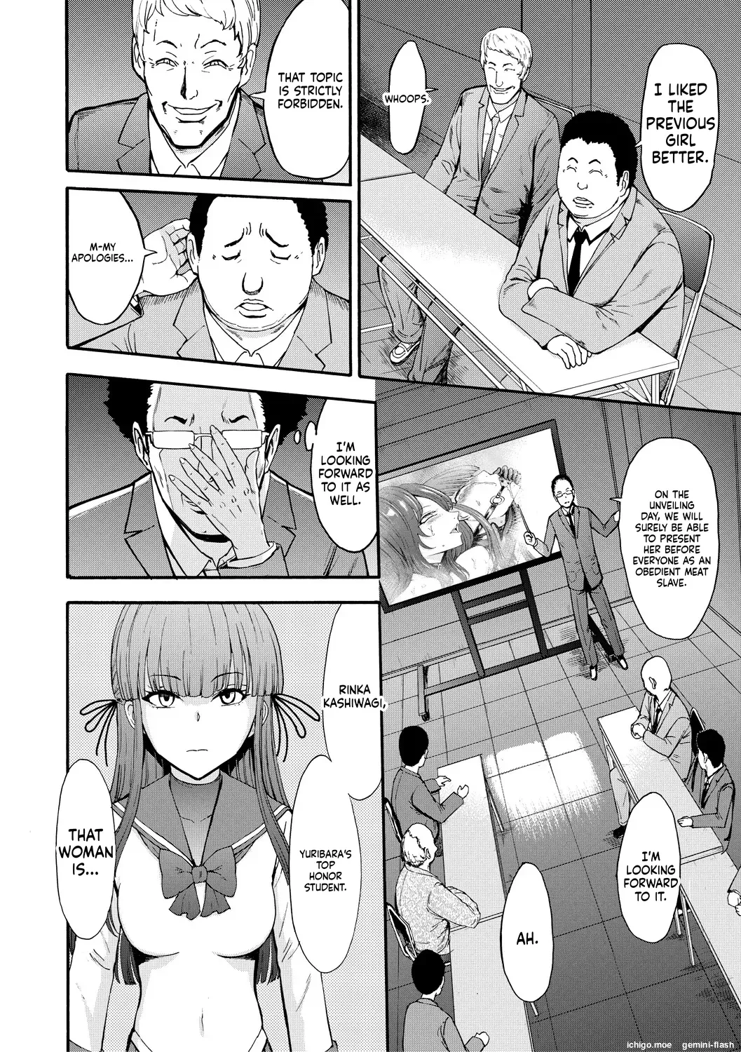Yami Seito Kaichou – Dark student council president – Chapter 1 – page 110