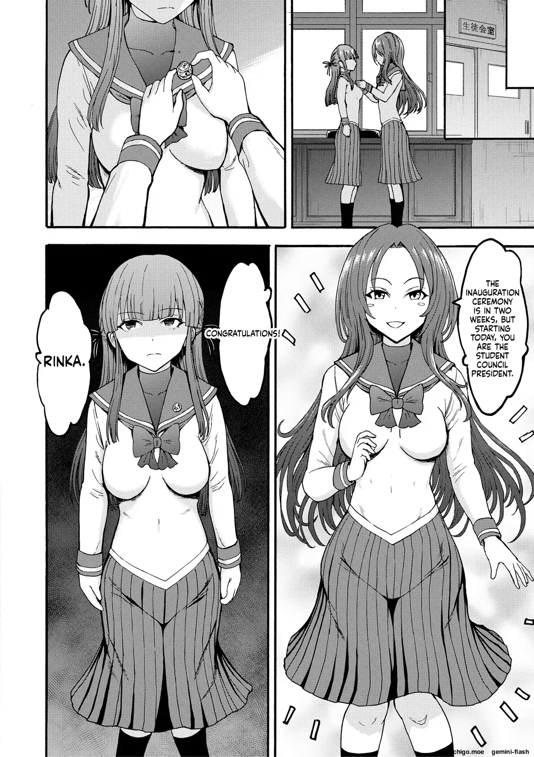 Yami Seito Kaichou – Dark student council president – Chapter 1 – page 158