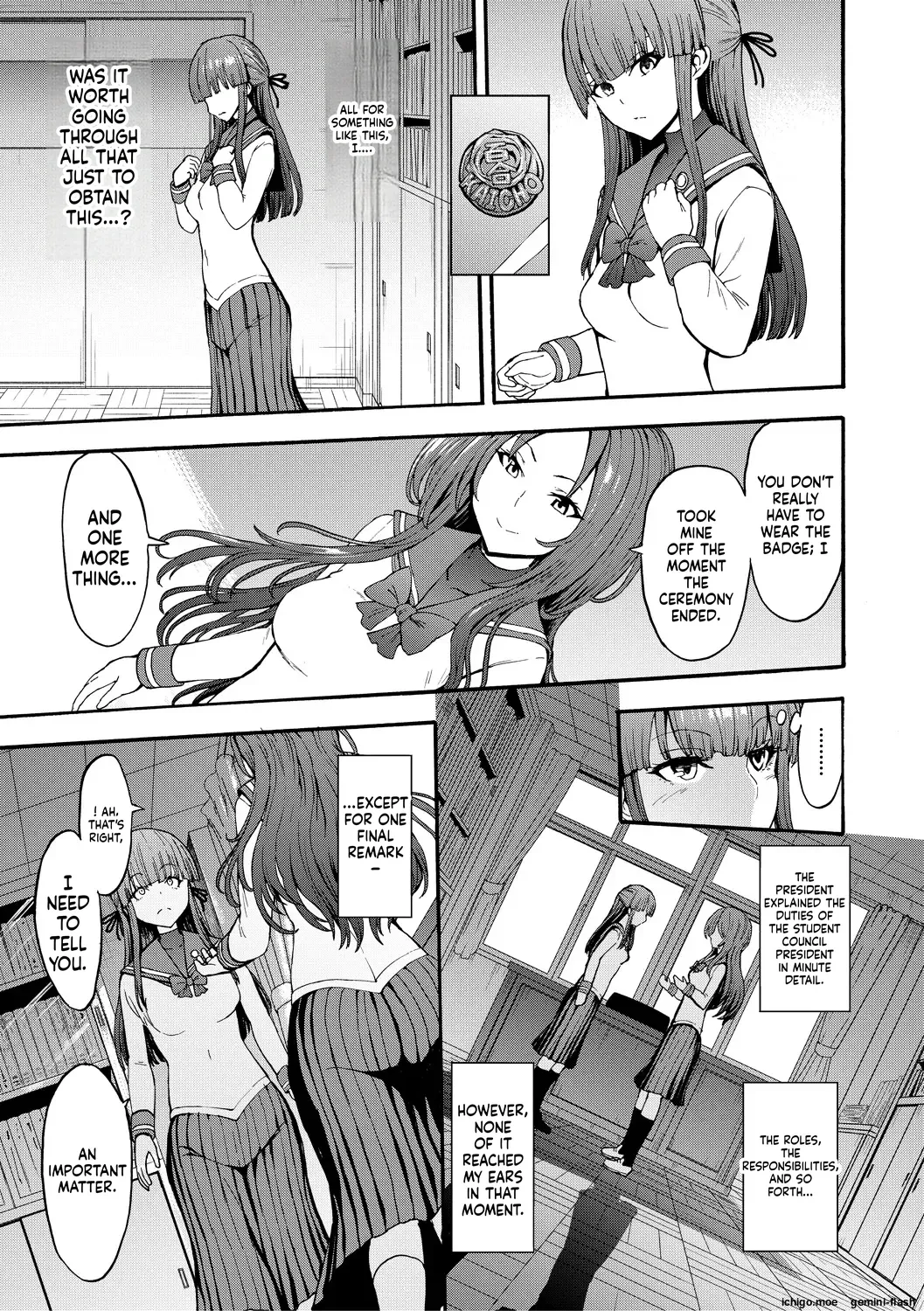 Yami Seito Kaichou – Dark student council president – Chapter 1 – page 159