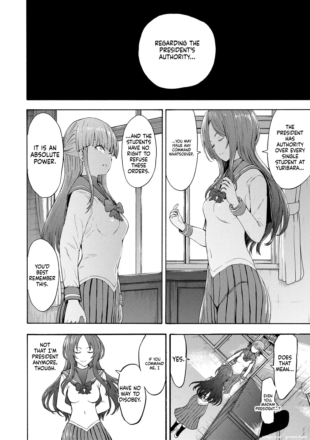 Yami Seito Kaichou – Dark student council president – Chapter 1 – page 160