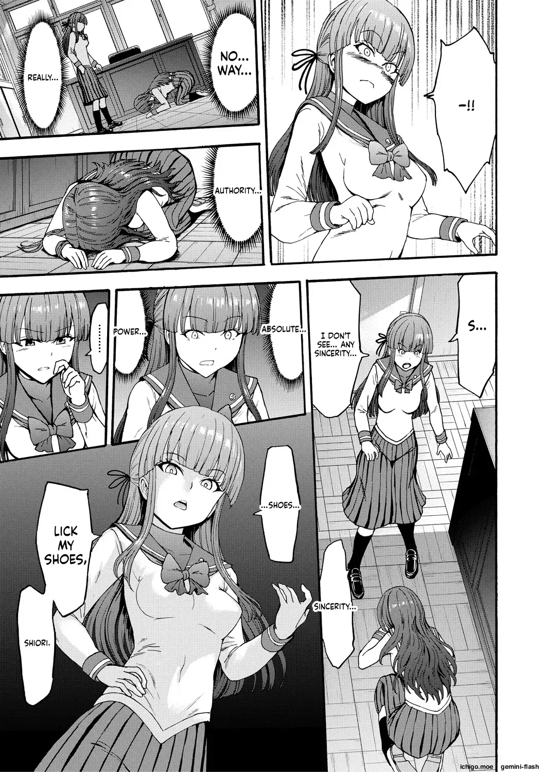 Yami Seito Kaichou – Dark student council president – Chapter 1 – page 163