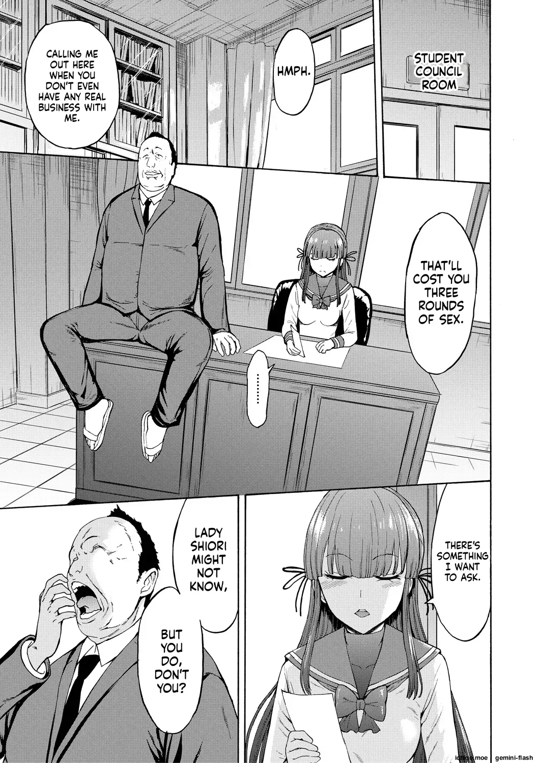 Yami Seito Kaichou – Dark student council president – Chapter 1 – page 195