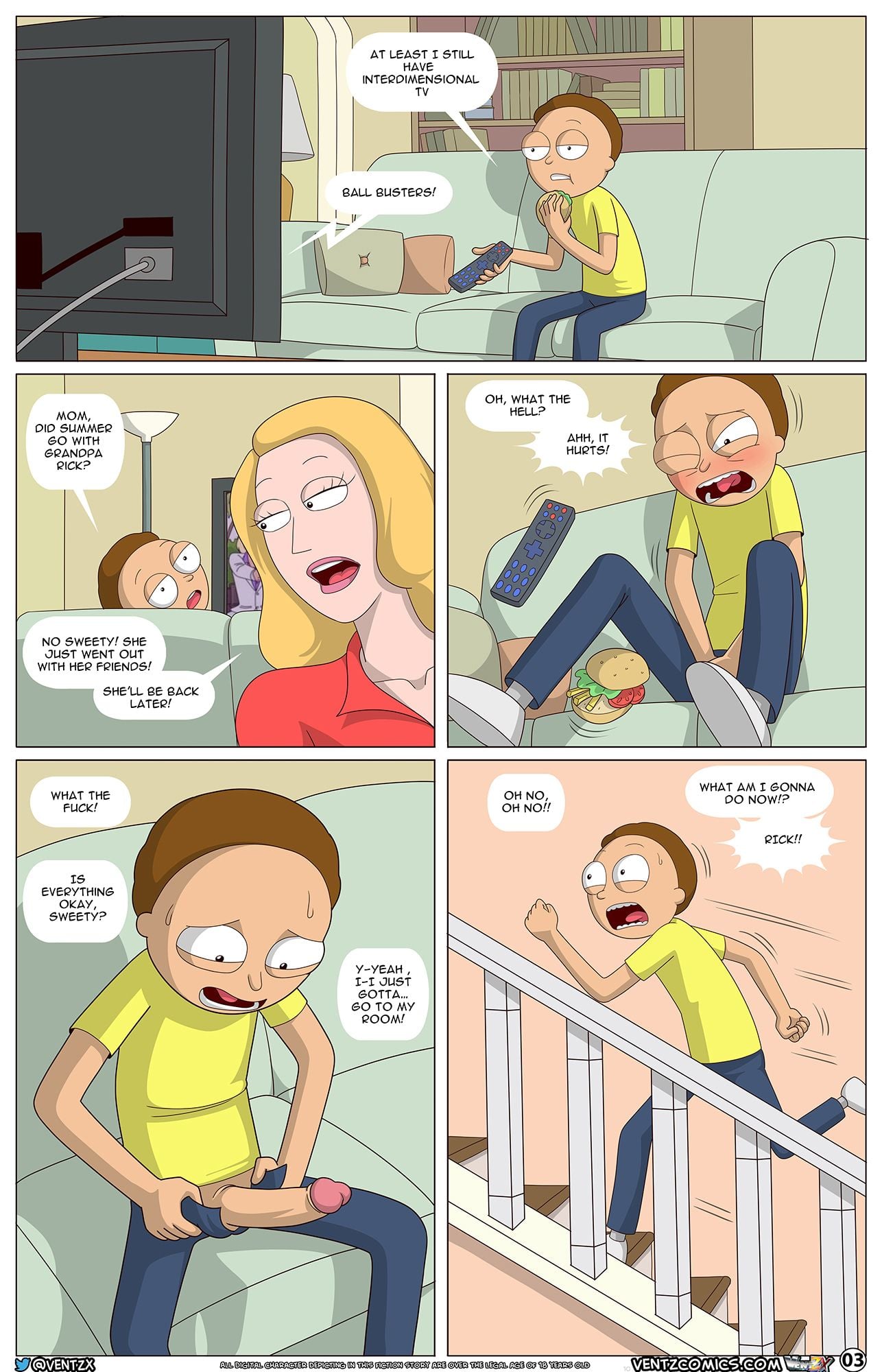 Morty Experiment #9 (Rick and Morty) — preview page 4