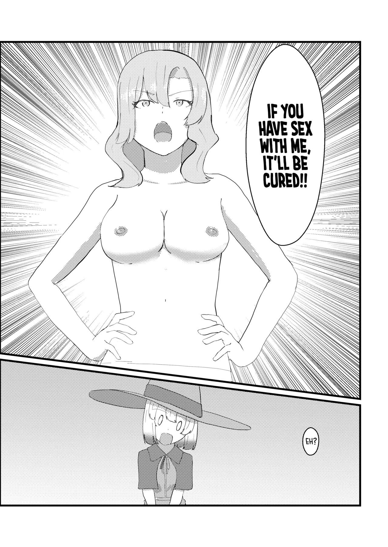 Futanari ni Natta node Mahou no Shishou ni Naoshite Morau Hanashi | I Turned Into a Futanari, So I Had My Magic Master Cure Me — preview page 6