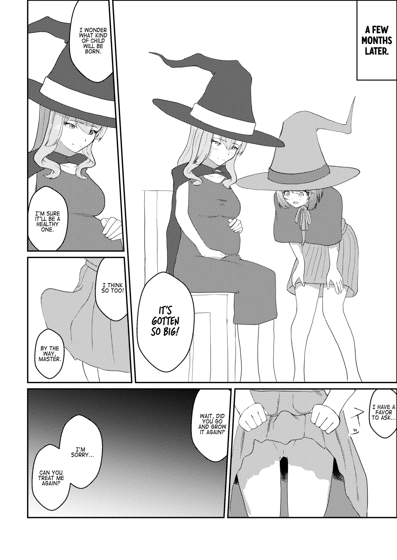 Futanari ni Natta node Mahou no Shishou ni Naoshite Morau Hanashi | I Turned Into a Futanari, So I Had My Magic Master Cure Me – Chapter 1 – page 32