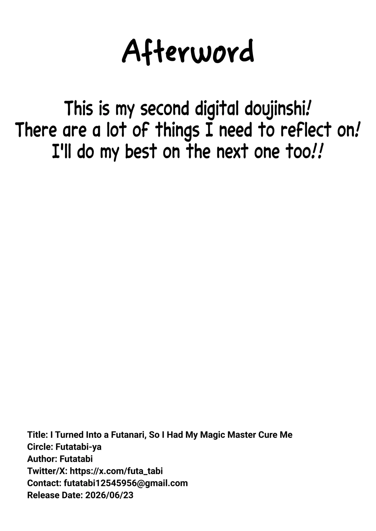 Futanari ni Natta node Mahou no Shishou ni Naoshite Morau Hanashi | I Turned Into a Futanari, So I Had My Magic Master Cure Me – Chapter 1 – page 33