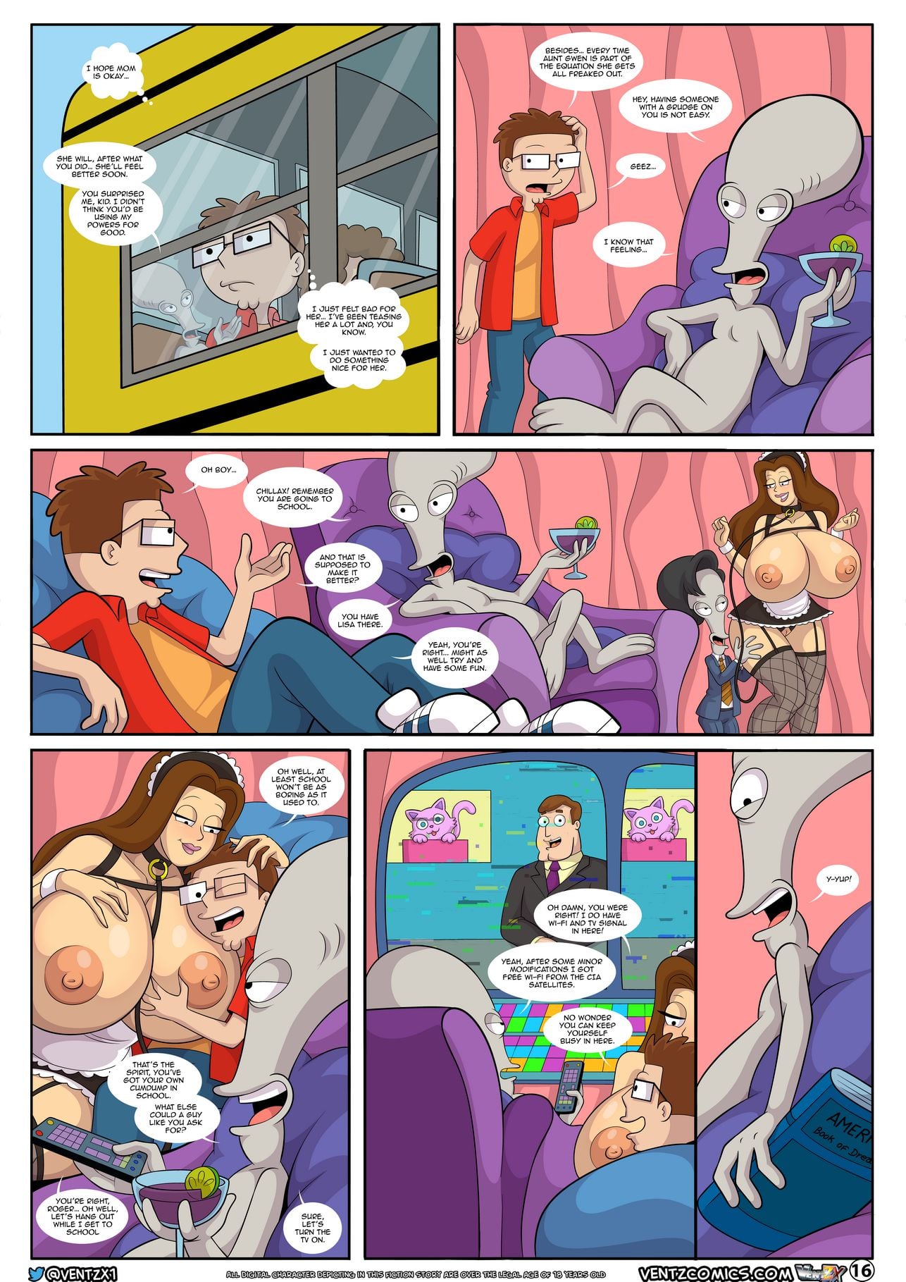 The Tales Of An American Son (American Dad!) 3 — preview page 16