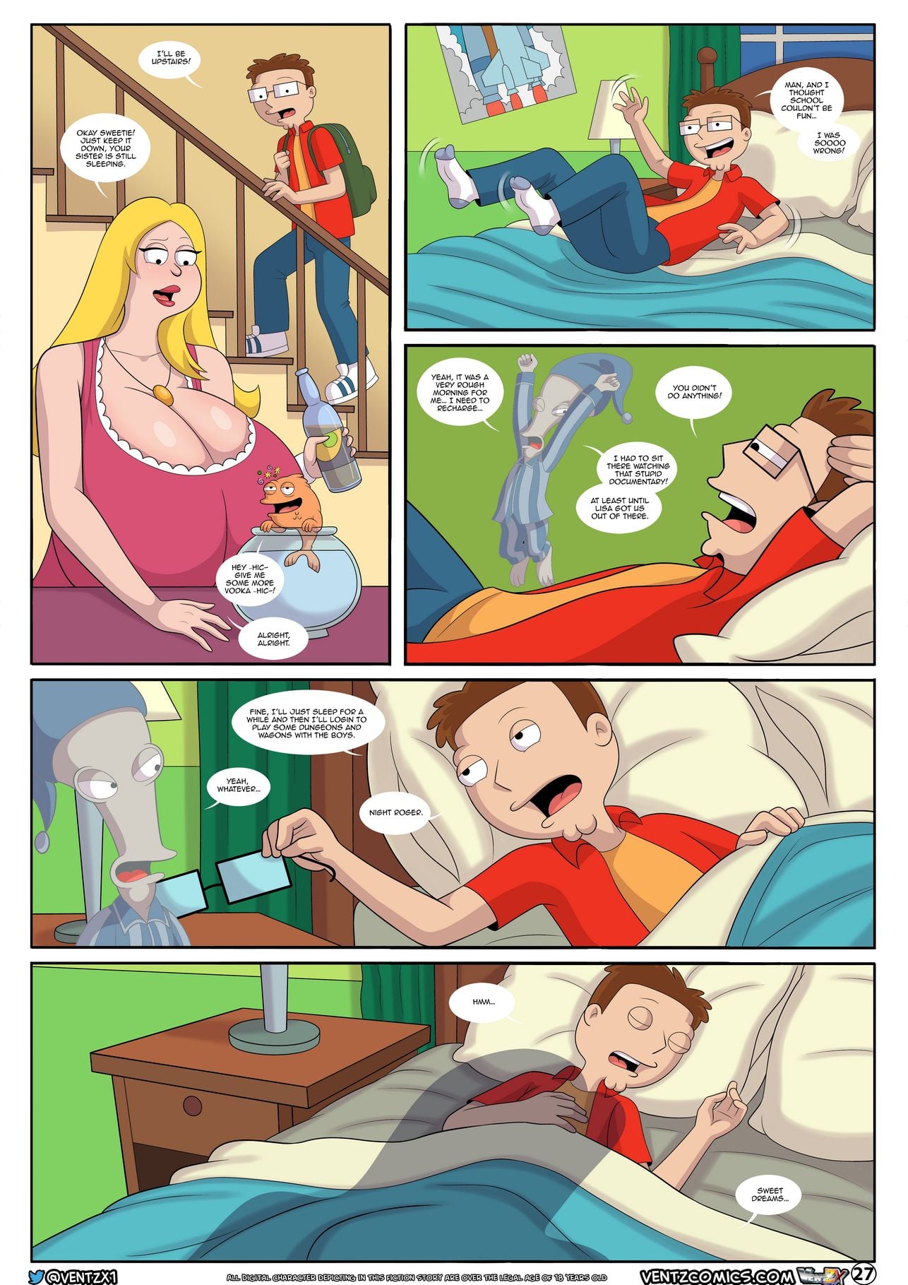 The Tales Of An American Son (American Dad!) 3 – Chapter 1 – page 27