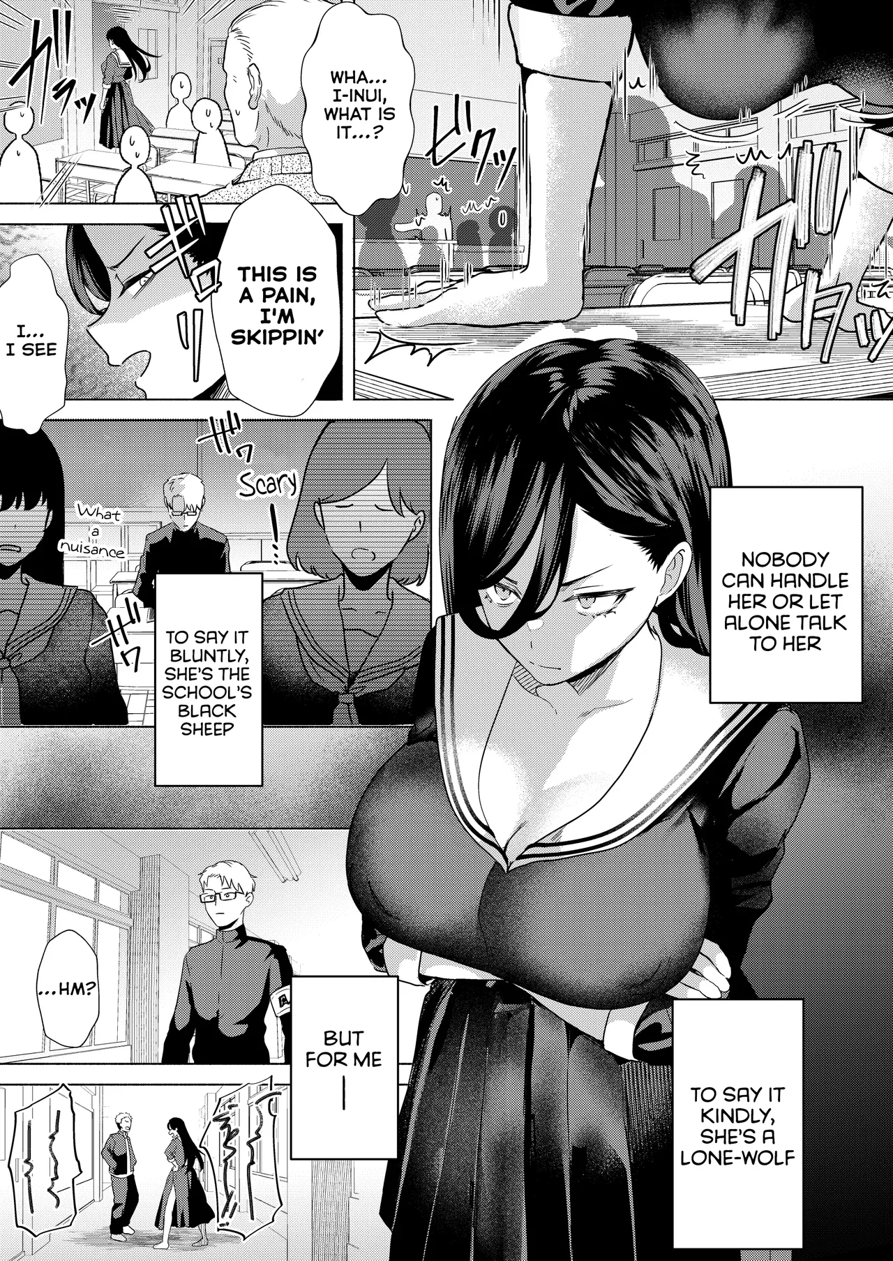 “Kiss Nanka Shitara Akatyan Dekityau Darouga!”Jituha Seithisiki Zero no Sanpakugan Yariman Yankey Deka Onna to Jituha Tuyosugiru Seiyoku wo Hissi de Osaekonderu Huukiin no Boku — preview page 5
