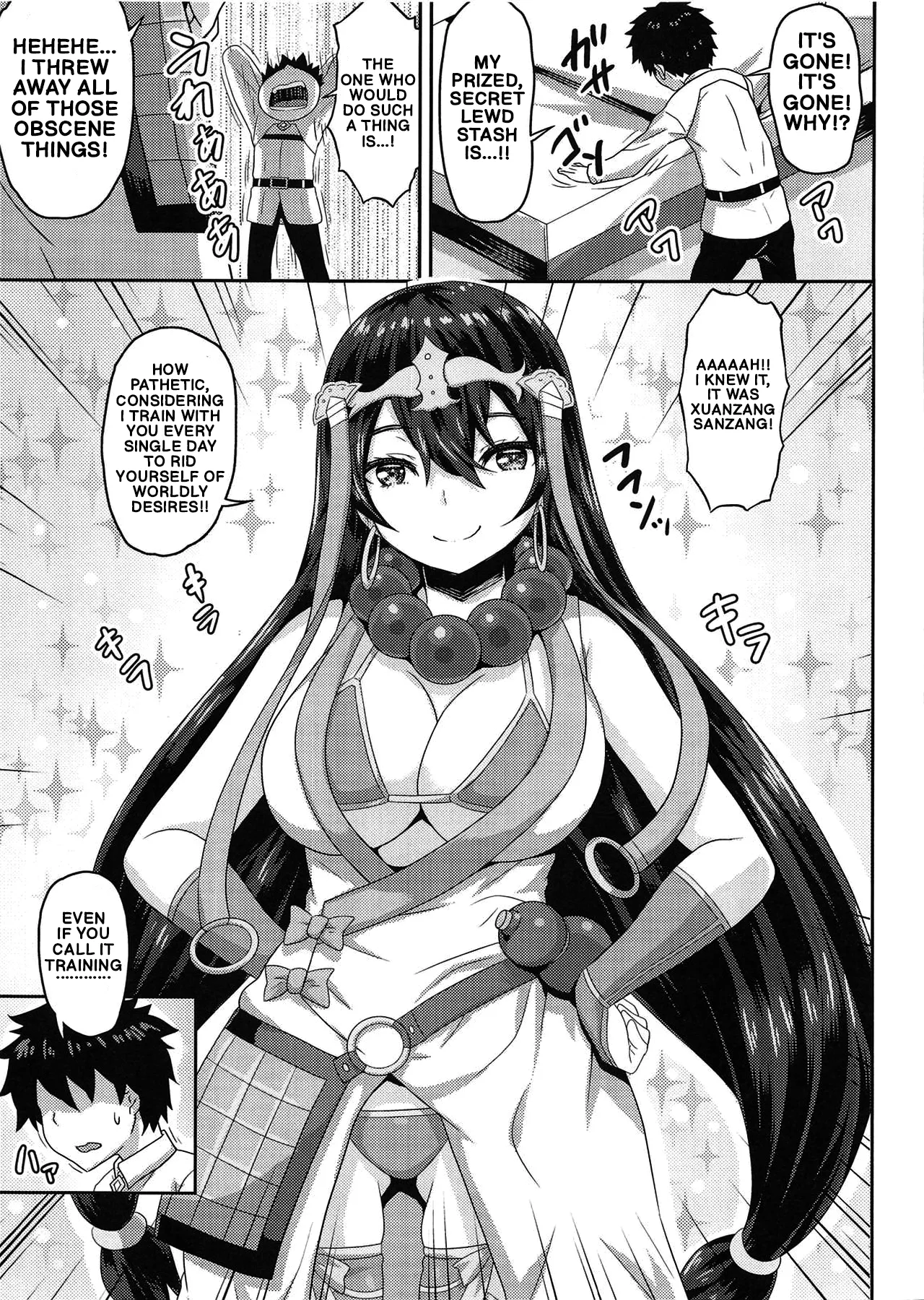 No one’s attaining any enlightment with those huge boobs around — preview page 2