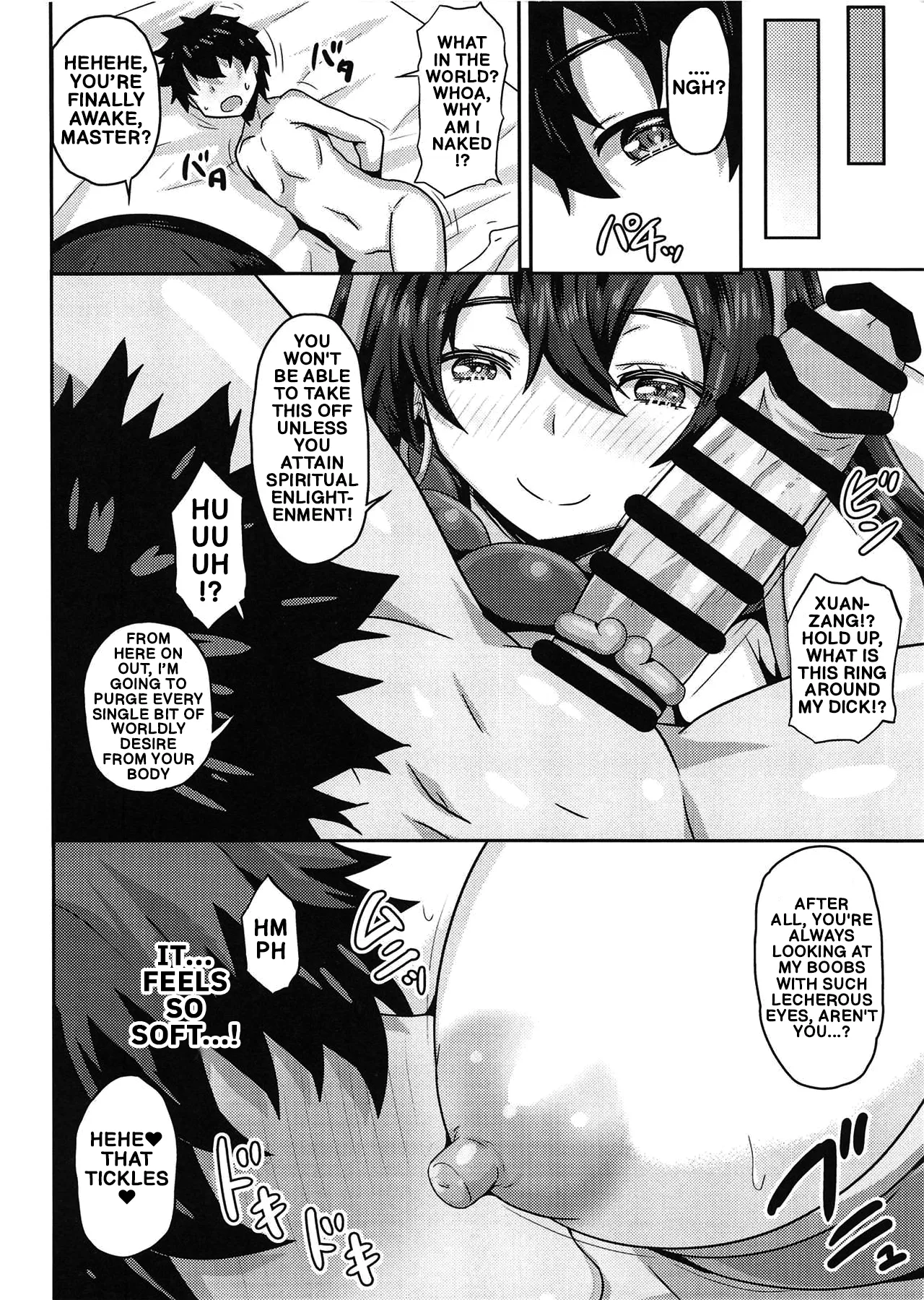 No one’s attaining any enlightment with those huge boobs around — preview page 5