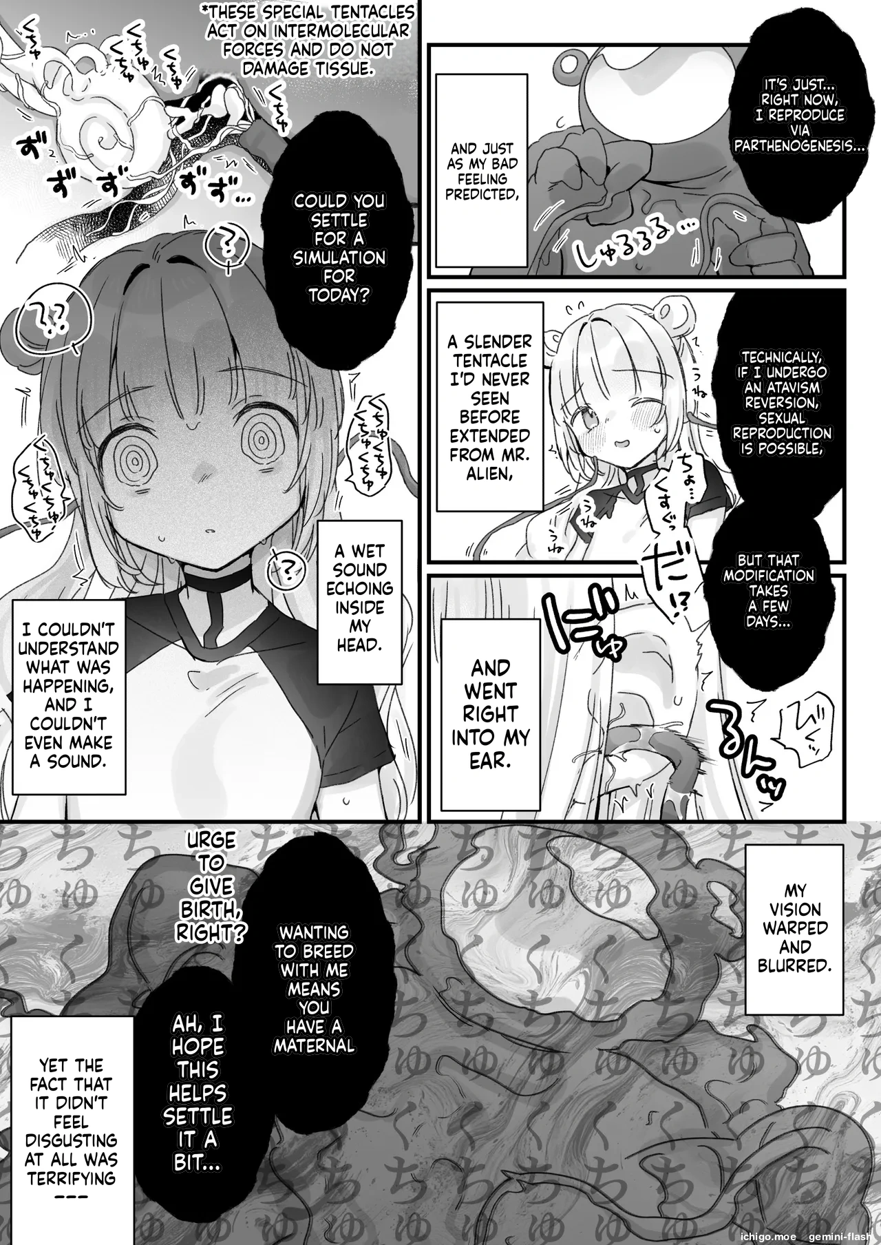 Chikyuujin o Neko Kawaigari suru Uchuujin-san ni Hogo sarete iru Onnanoko no Hanashi – Chapter 1 – page 52