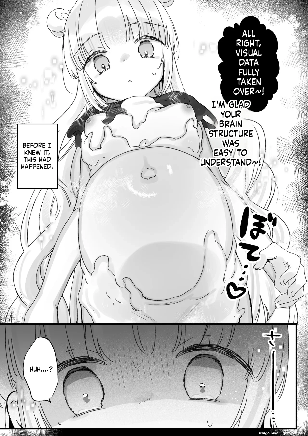 Chikyuujin o Neko Kawaigari suru Uchuujin-san ni Hogo sarete iru Onnanoko no Hanashi – Chapter 1 – page 53