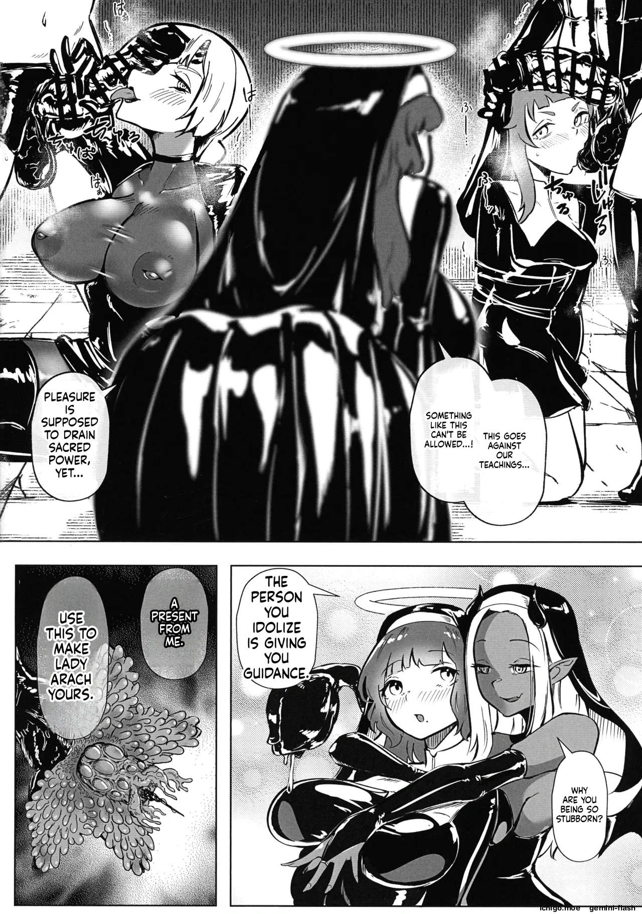 Darakuraku DUAL DESIRES Shokuzai -Kouhen- — preview page 9