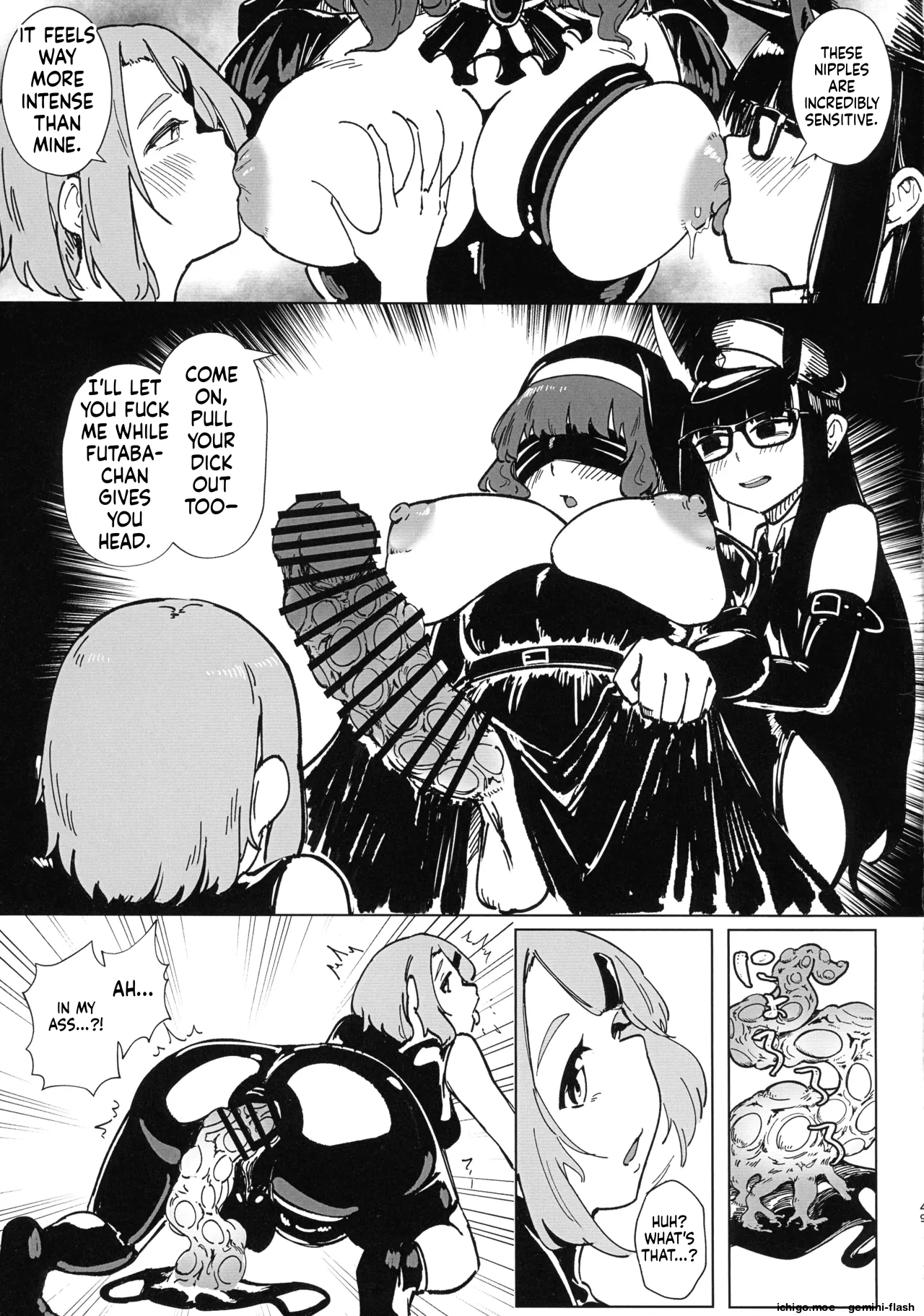Darakuraku DUAL DESIRES Shokuzai -Kouhen- – Chapter 1 – page 48