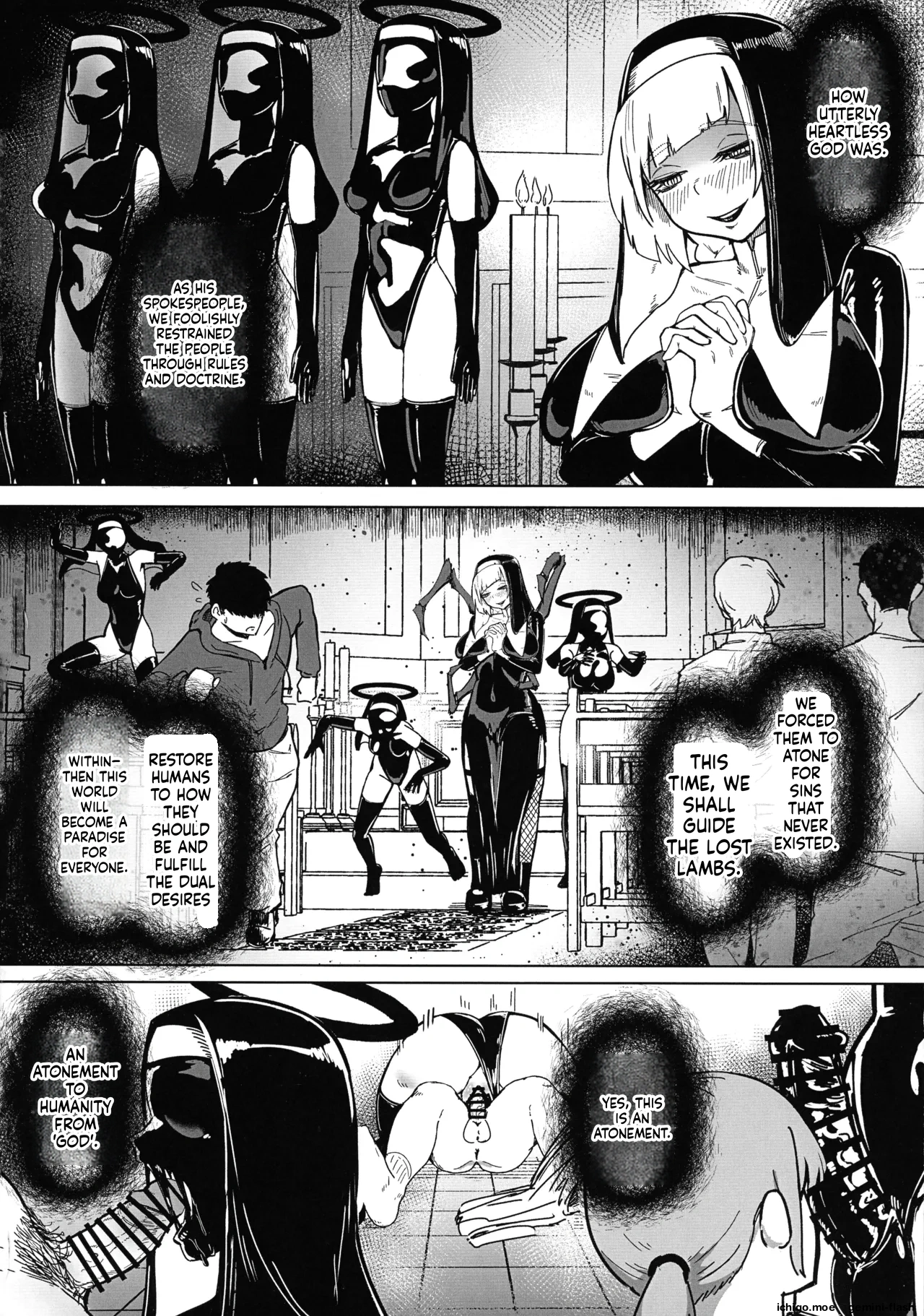 Darakuraku DUAL DESIRES Shokuzai -Kouhen- – Chapter 1 – page 51