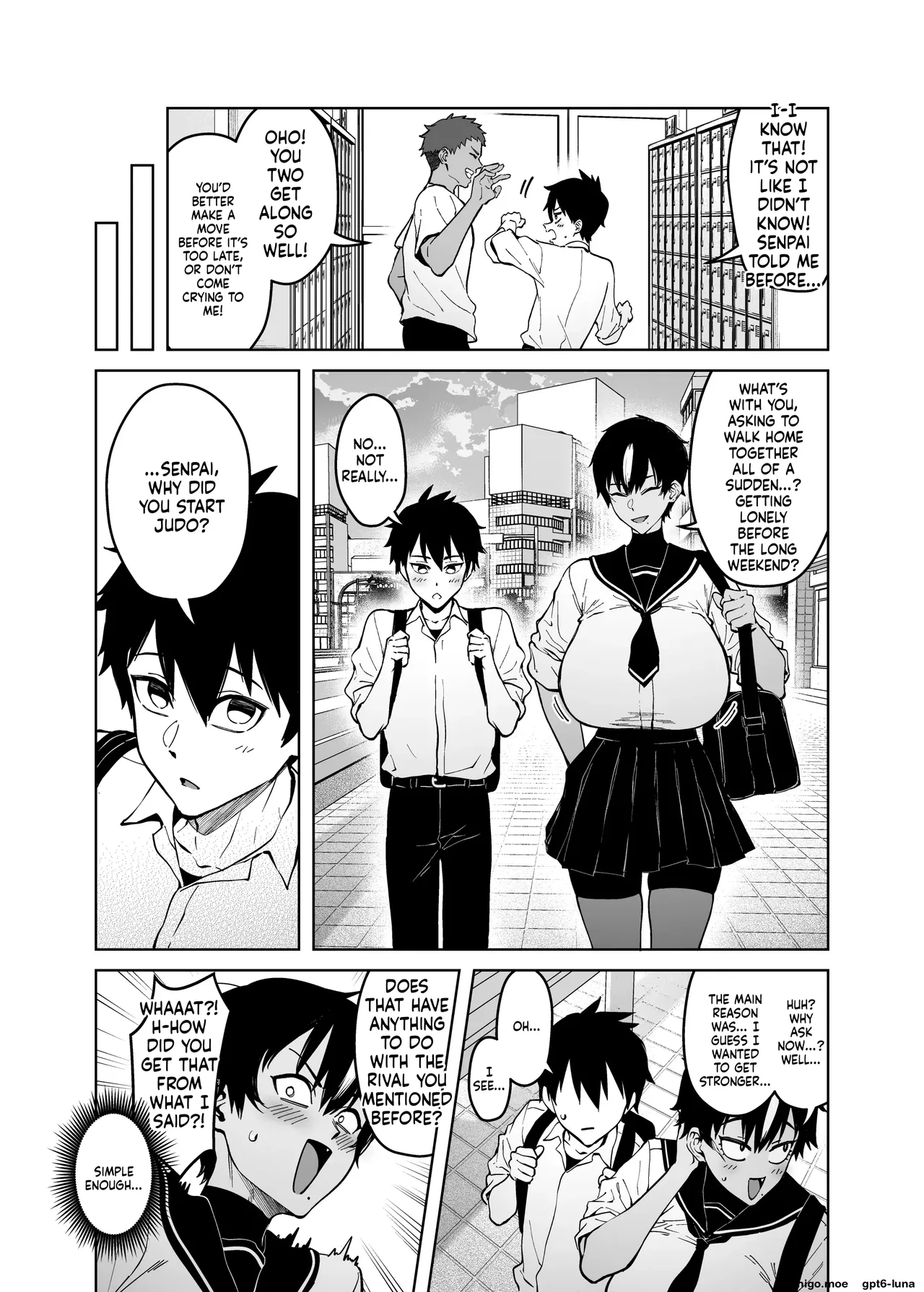 Mahiru-senpai no Hatsukoi | True Noon-senpai’s First Love — preview page 5