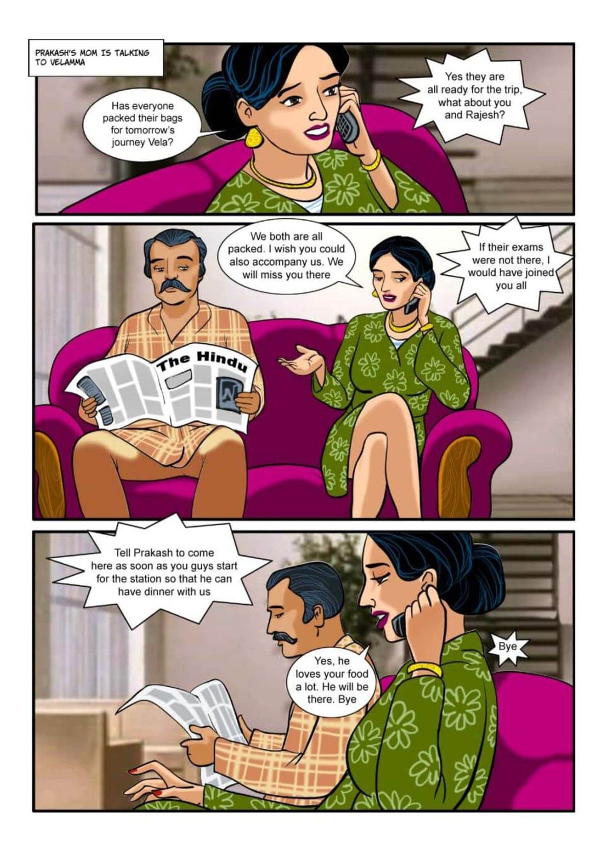Velamma 1 – The Beginning — preview page 2