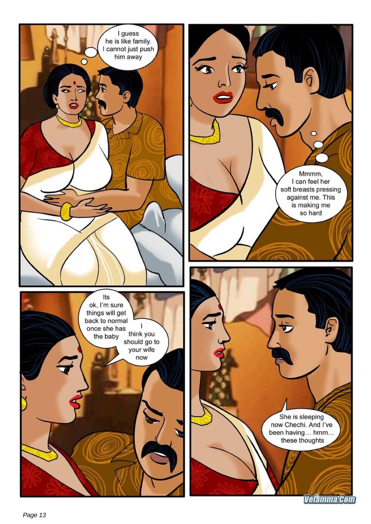 Velamma 3 – How Far Would You Go For Your Family — preview page 13