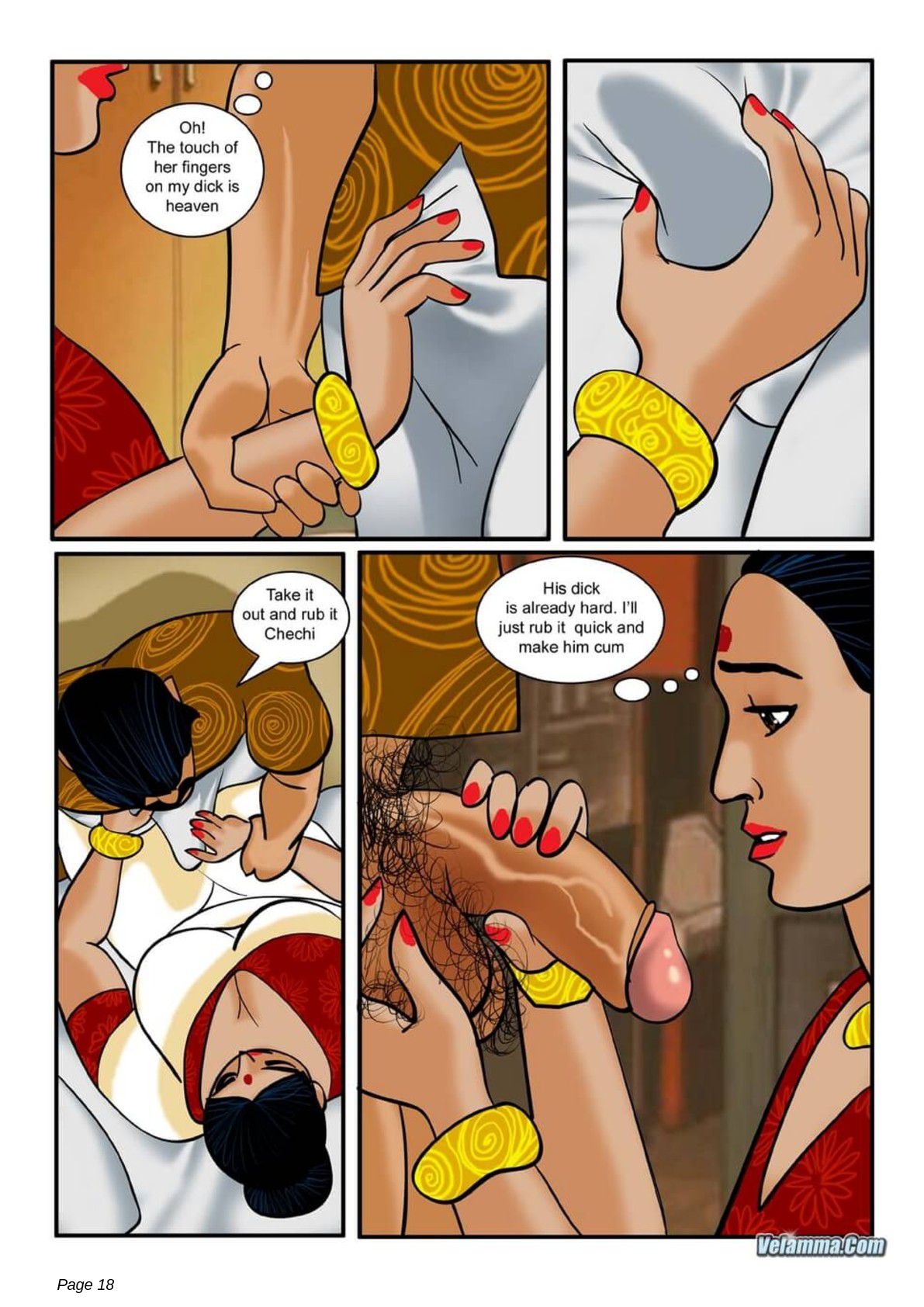 Velamma 3 – How Far Would You Go For Your Family — preview page 18