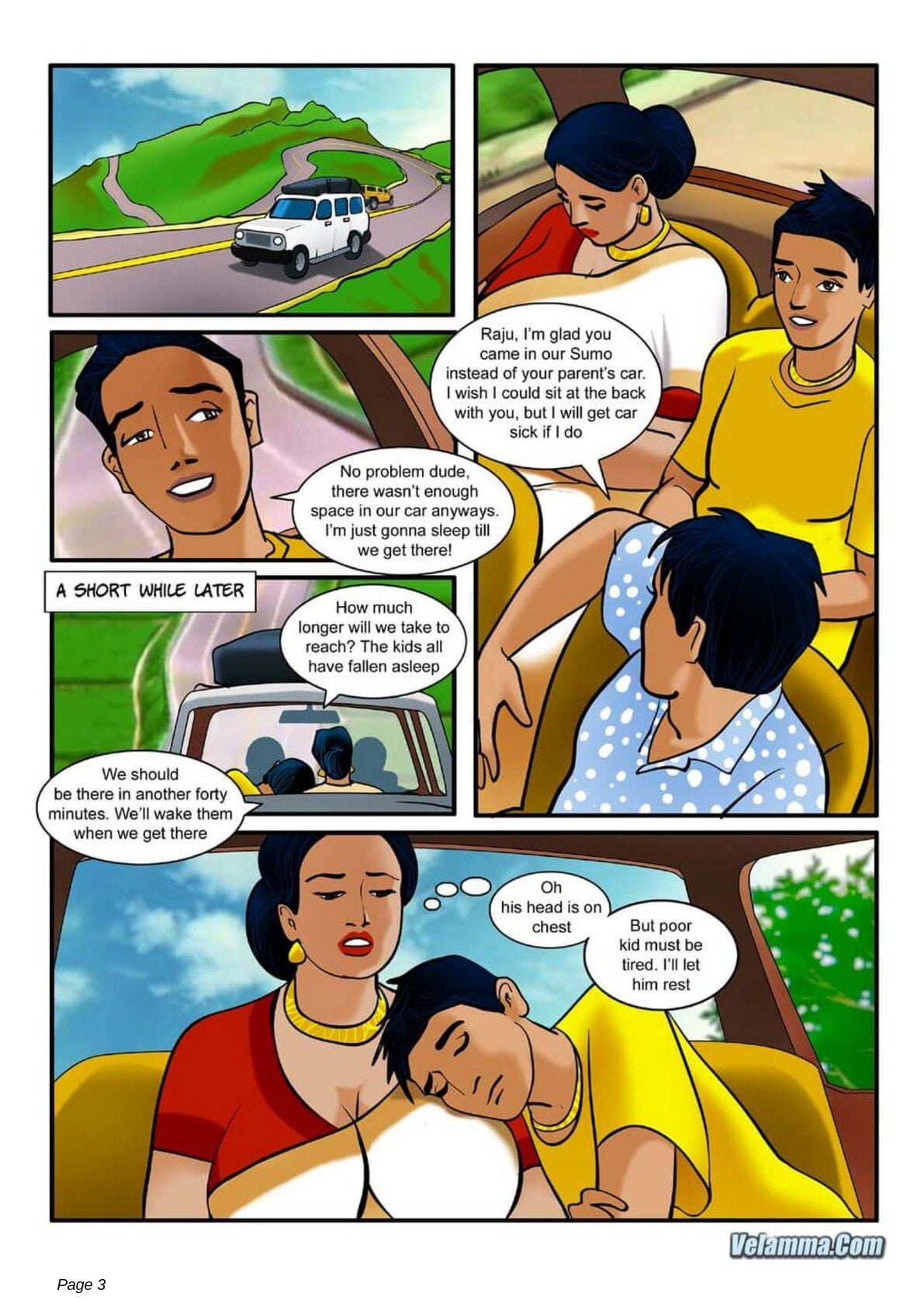 Velamma 4 – The Picnic — preview page 3