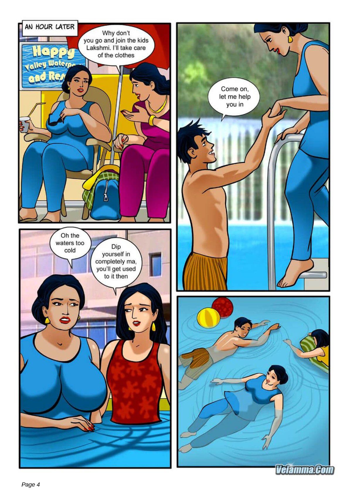 Velamma 4 – The Picnic — preview page 4